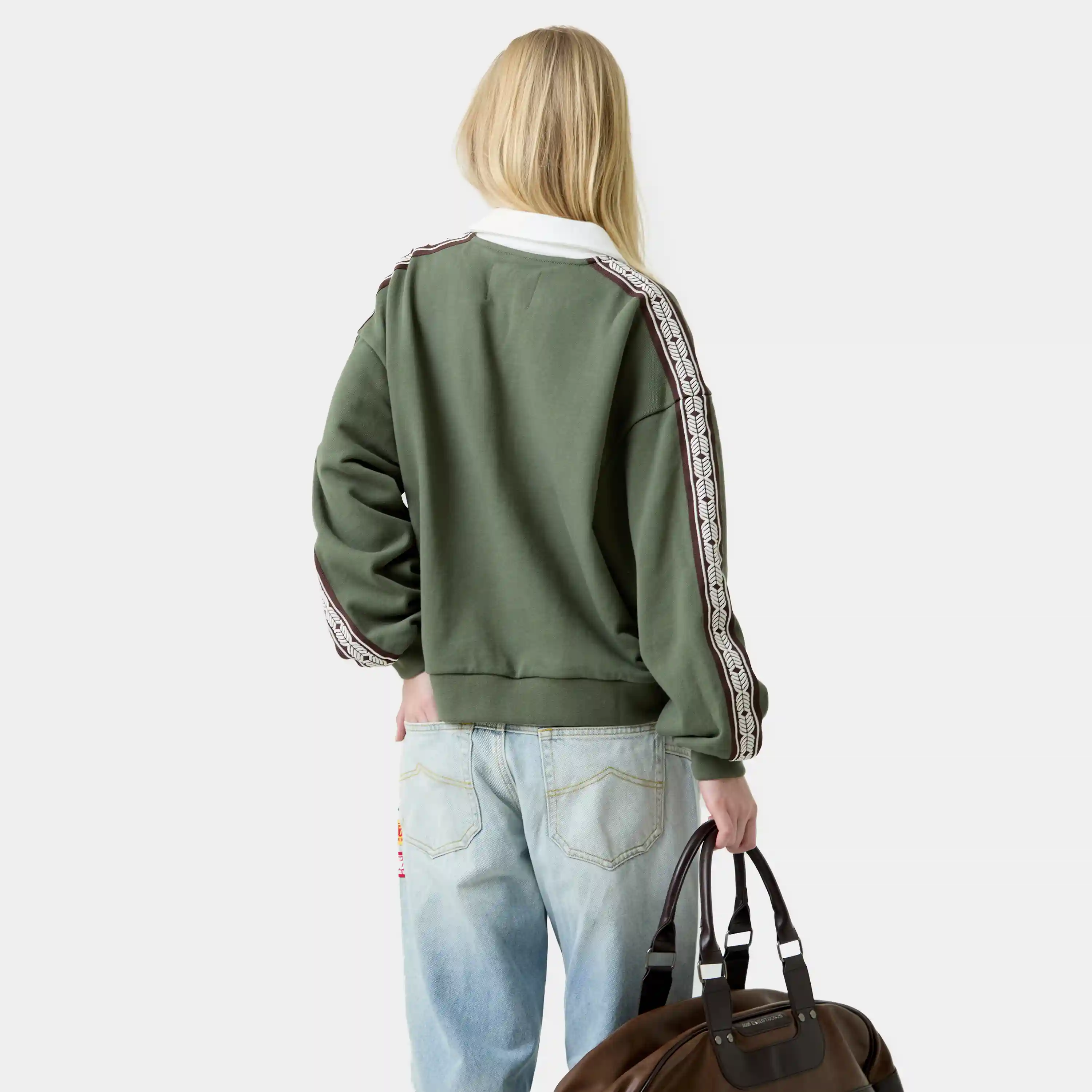 Cane Forest Polo Crewneck