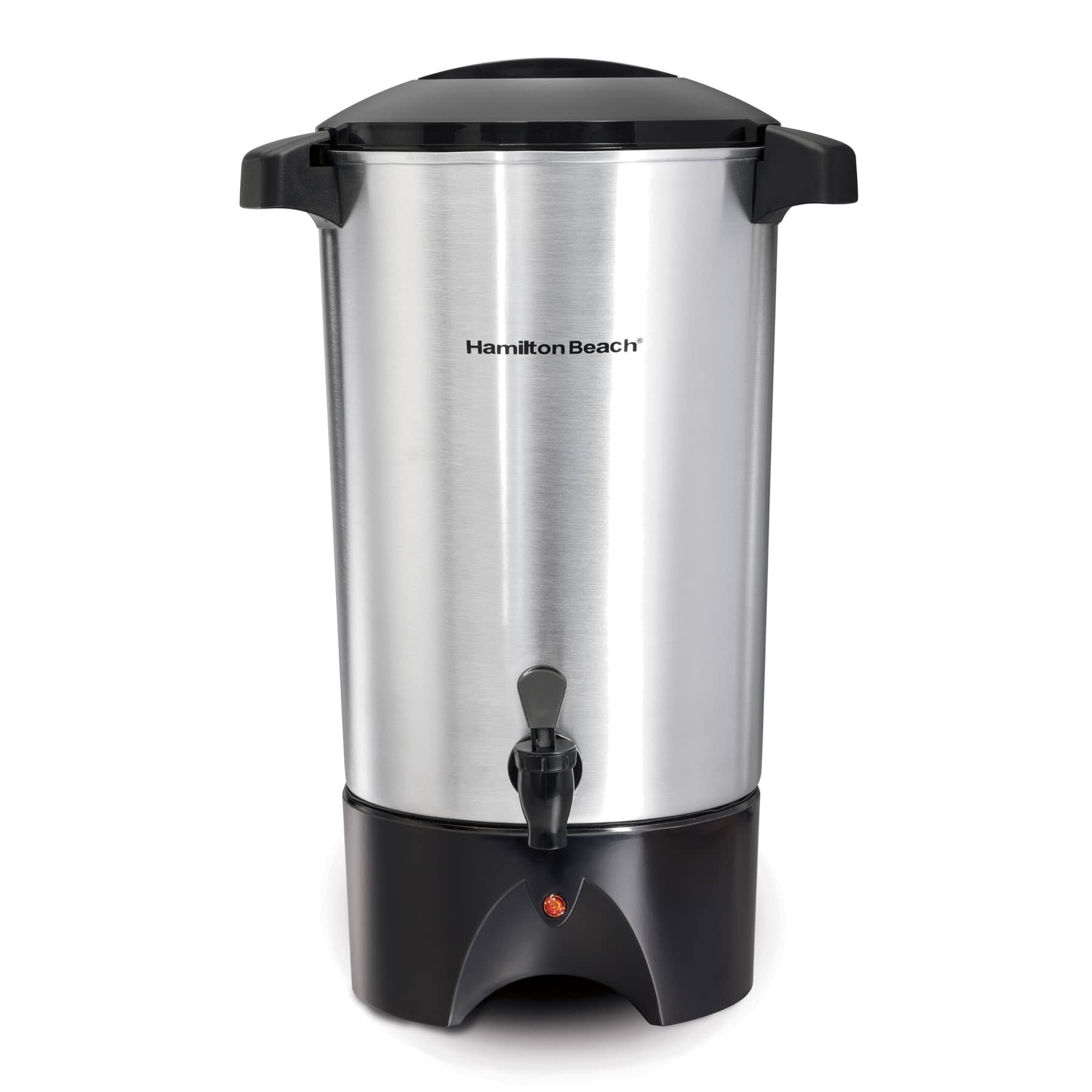 Hamilton Beach 45 Cup Coffee Urn and Hot Beverage Dispenser Silver