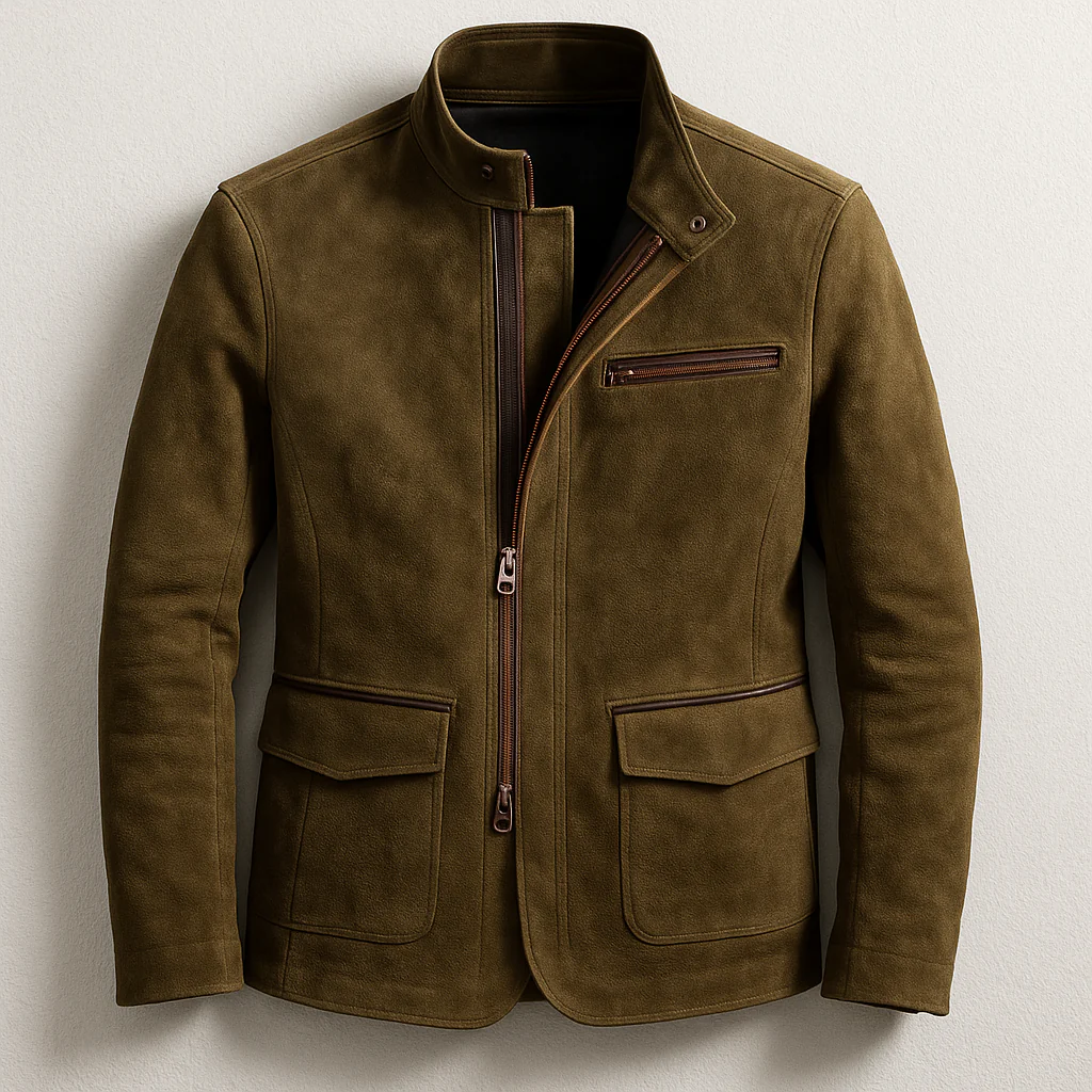 Laurent | Veste de Terrain Élégante – Style Authentique et Intemporel
