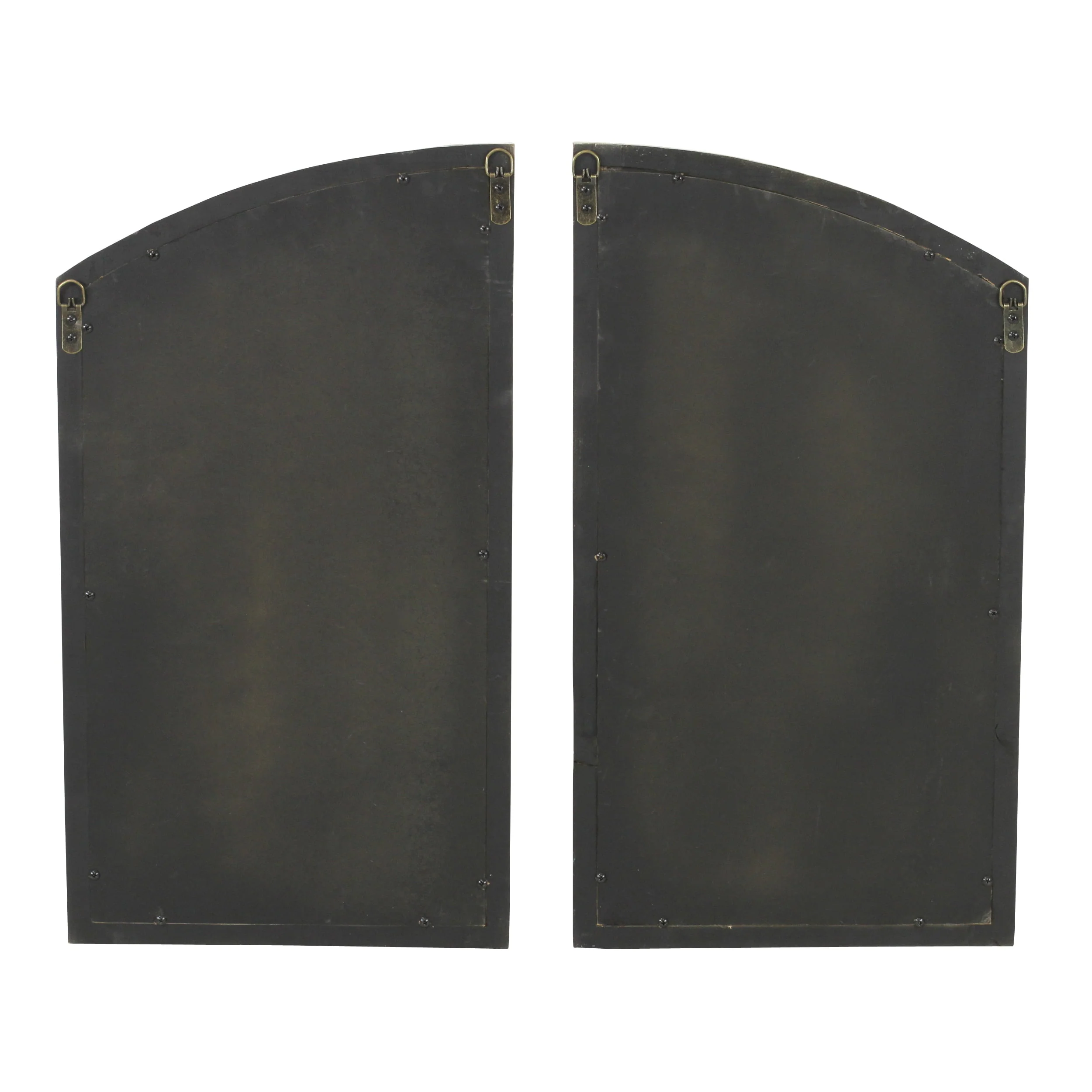 Jolene Arch Window Pane Mirrors Off-White 27" x 15" (Set of 2) by - Image 5