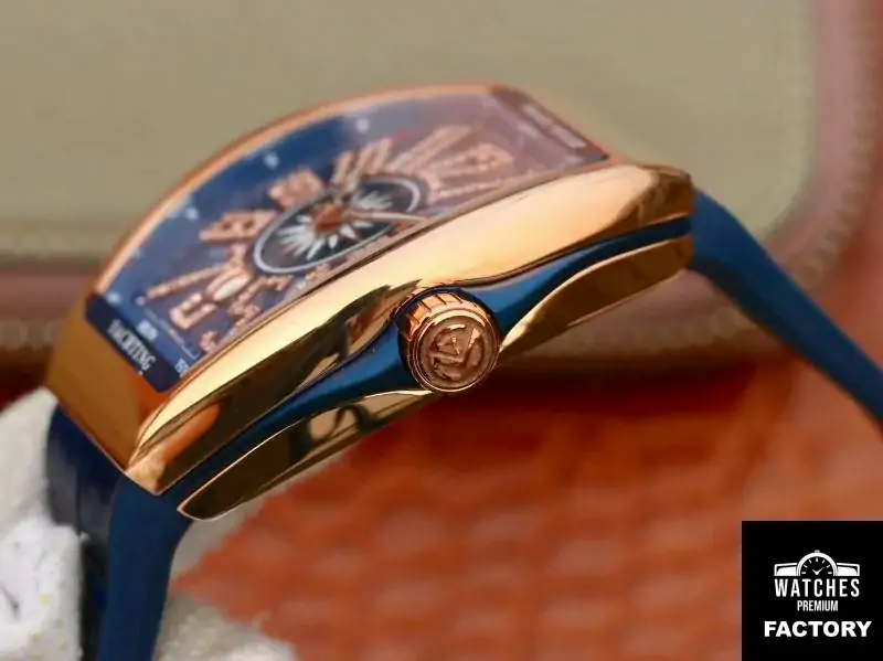 Franck Muller Vanguard V45 25th Anniversary Blue Dial