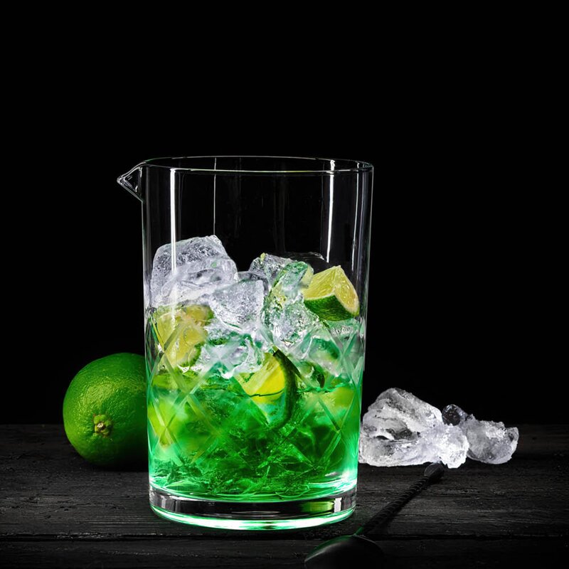 Mikserglass 650 ml klar