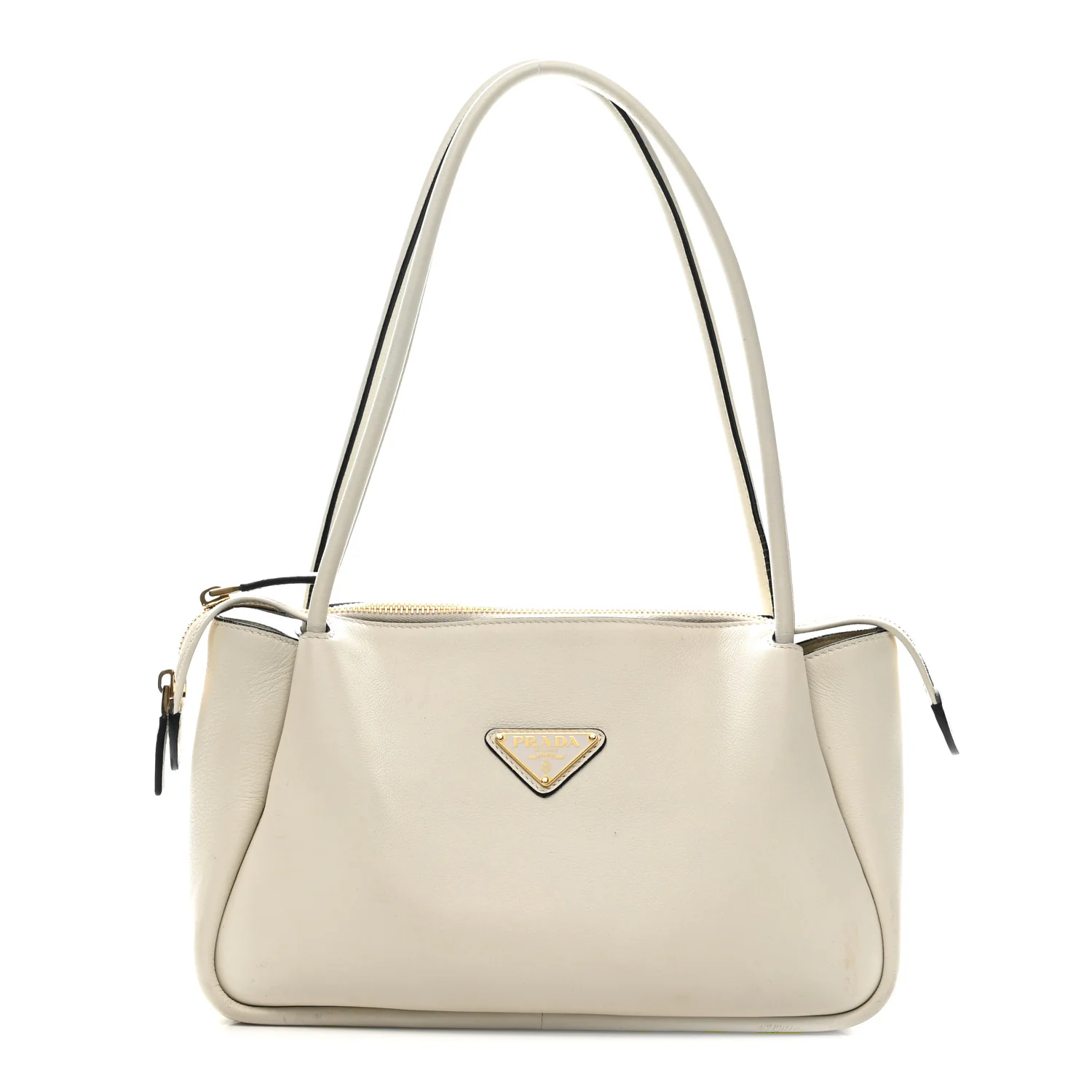 Soft Calfskin Medium Darling Shoulder Bag White