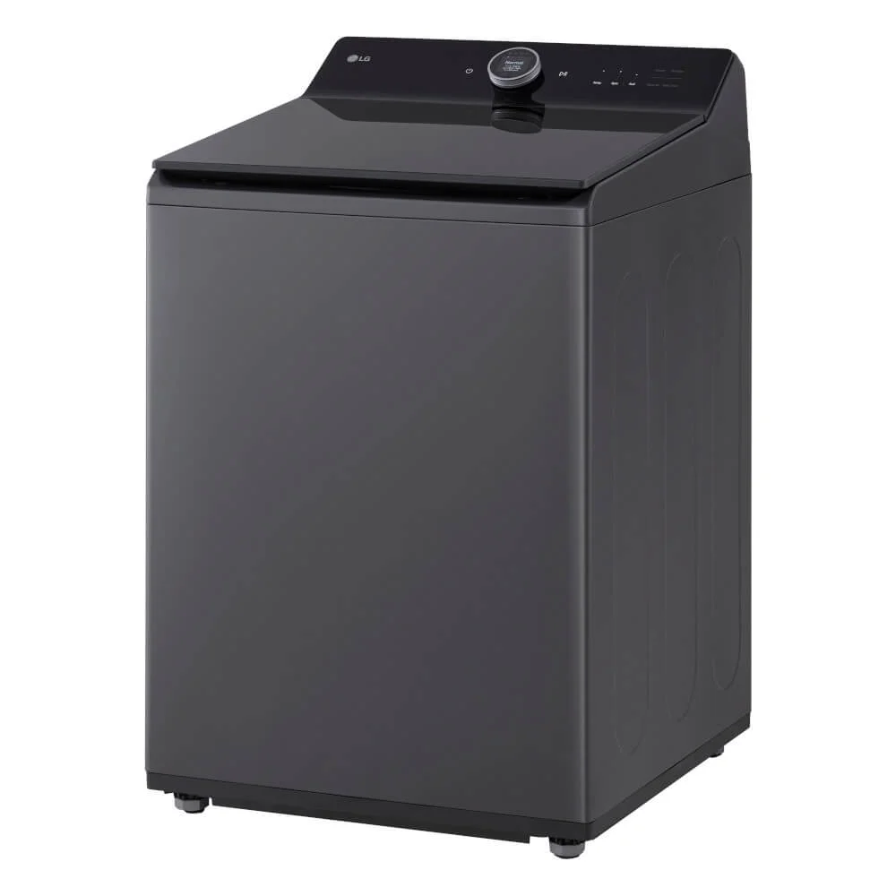 LG WT8400CB 5.5 Cu. Ft. Matte Black Mega Capacity Top Load Washer W/ Easyunload™