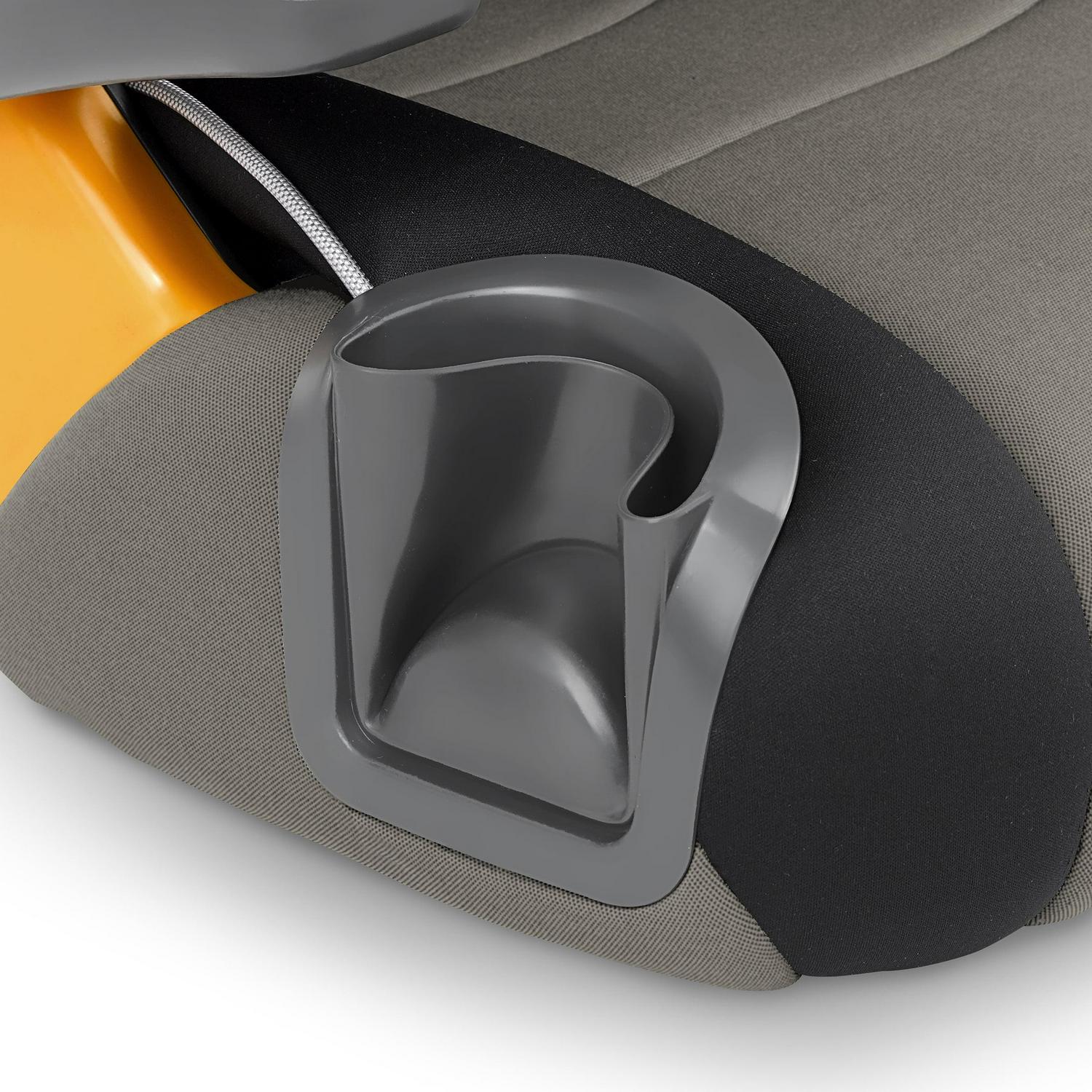 Chicco Kidfit Zip Plus 2 - in - 1 Belt Positioning Booster Car Seat - Taurus (Black/Grey). New