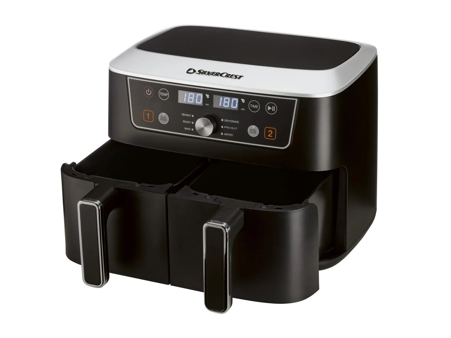 SILVERCREST Friteuse  air chaud double SHFDD 2600 B2