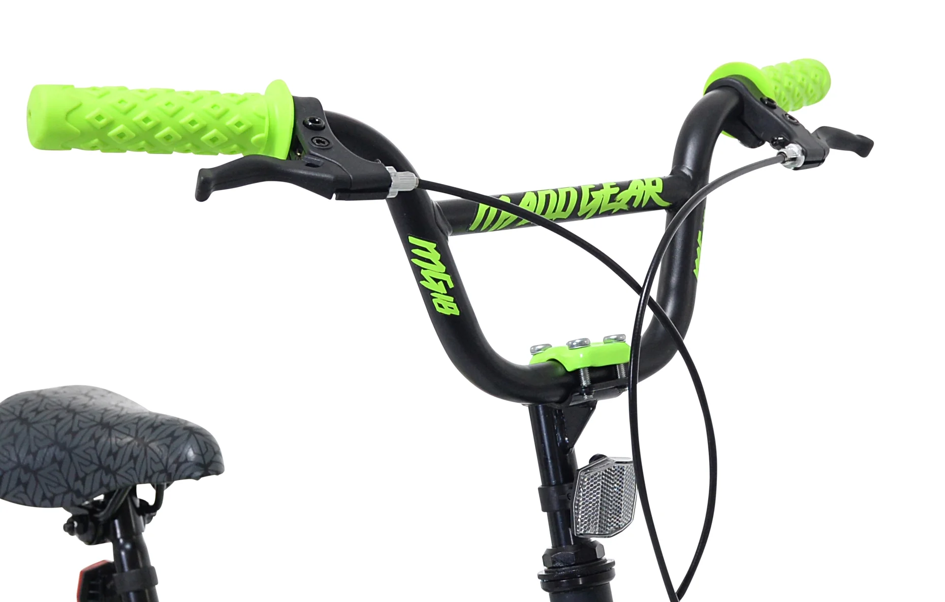 Bicycles 18" MG18 BMX Boy's Bike, Black and Green Image 10