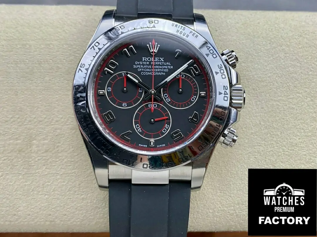 Rolex Cosmograph Daytona 116509 Clean Factory Rubber Strap