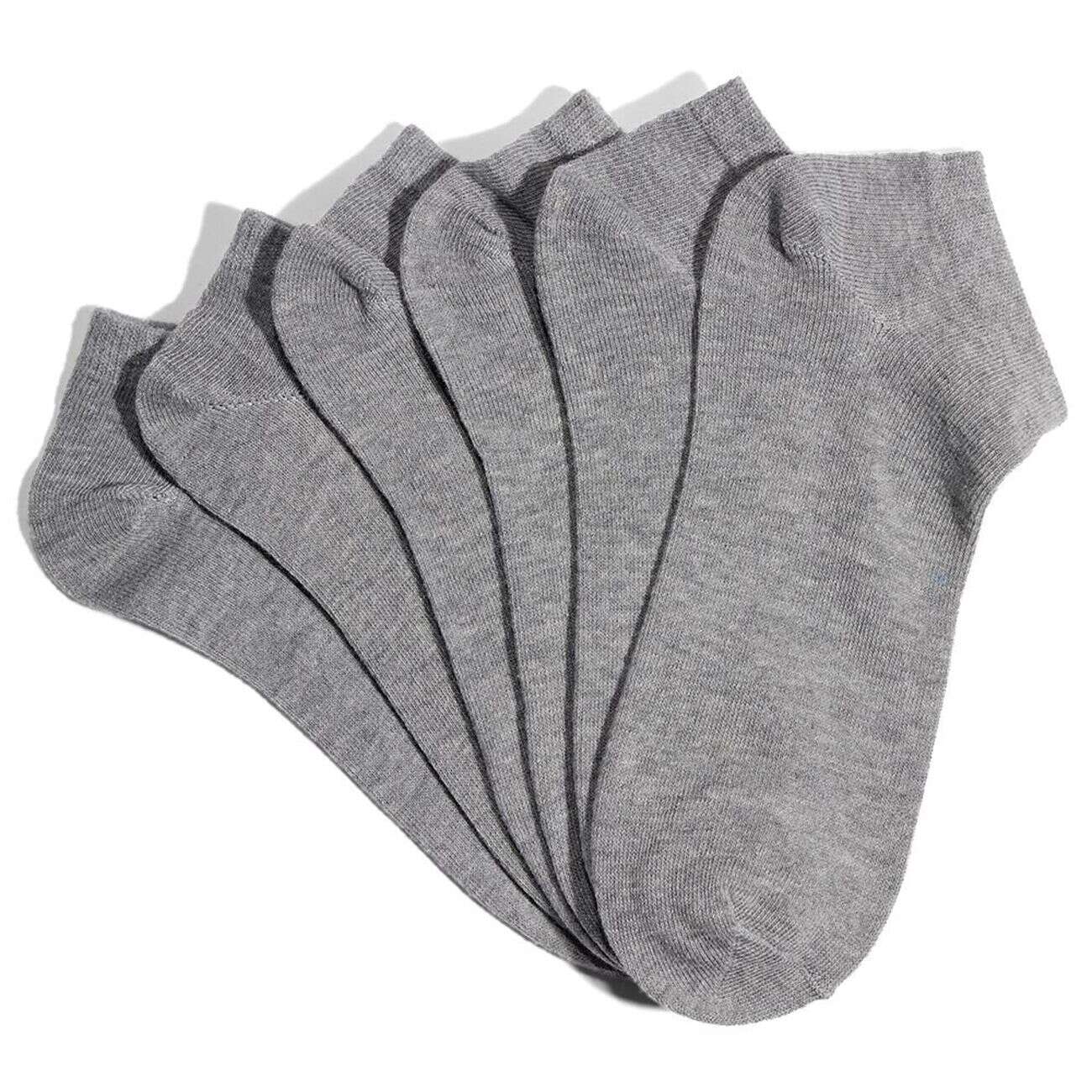 Lot 3 paires chaussettes tige basse coton et polyester - 3 coloris