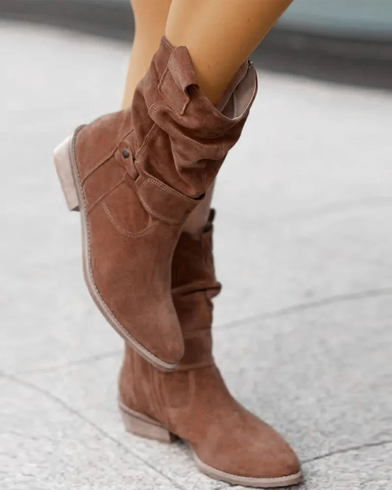 Alice Leroy | Bottes tendance à talons bas