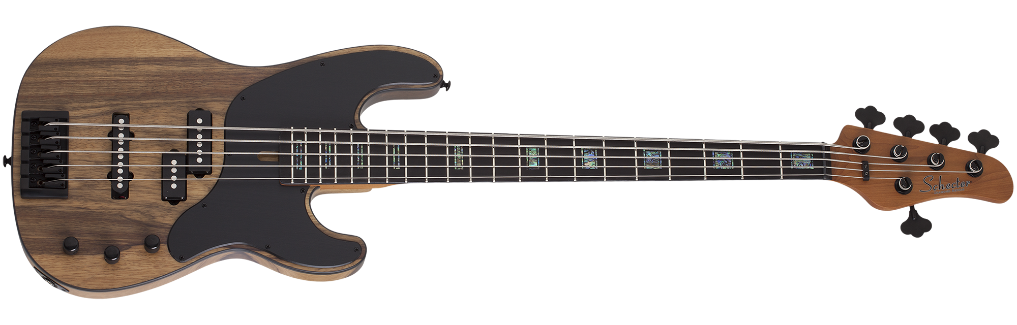 Model-T 5 Exotic Black Limba