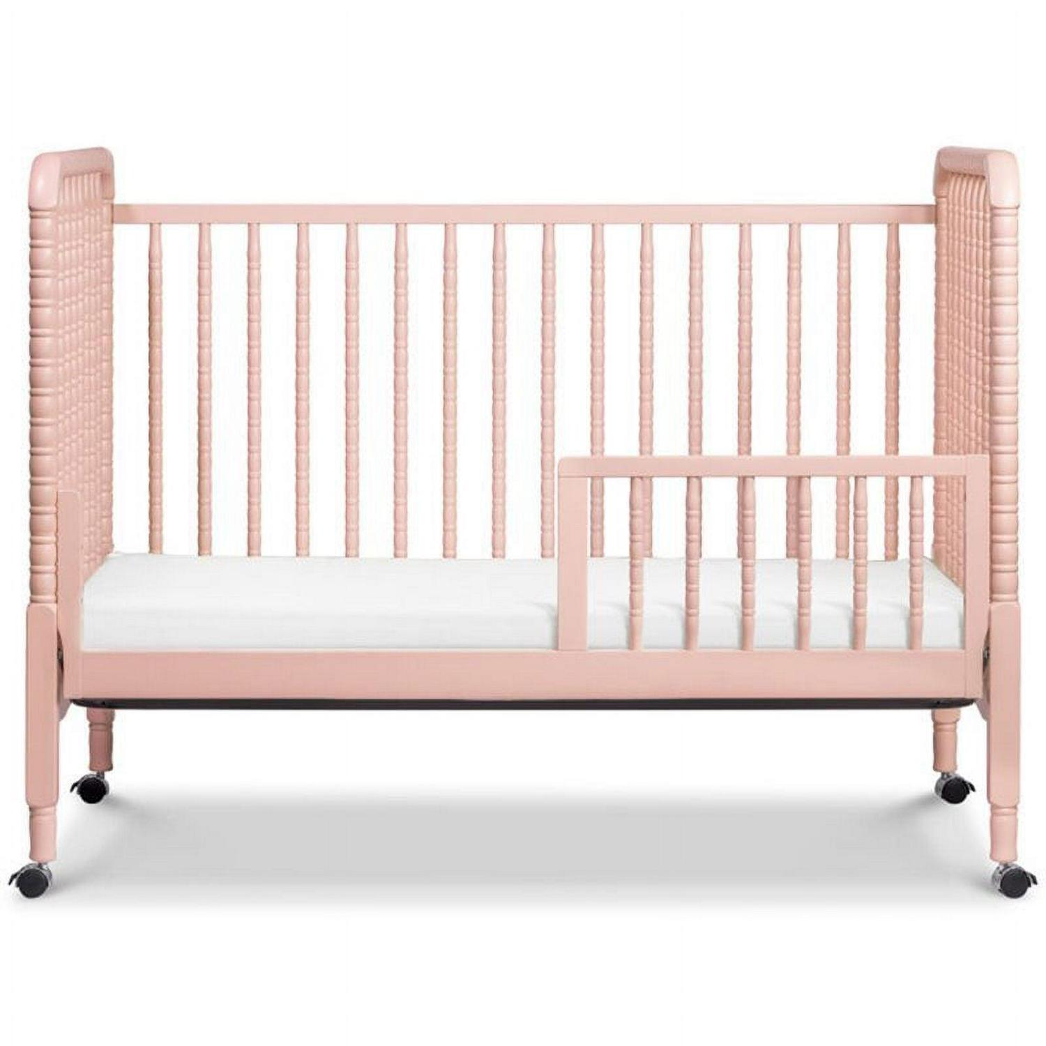 Jenny Lind 3-in-1 Convertible Crib in Pink Blush - Image 6