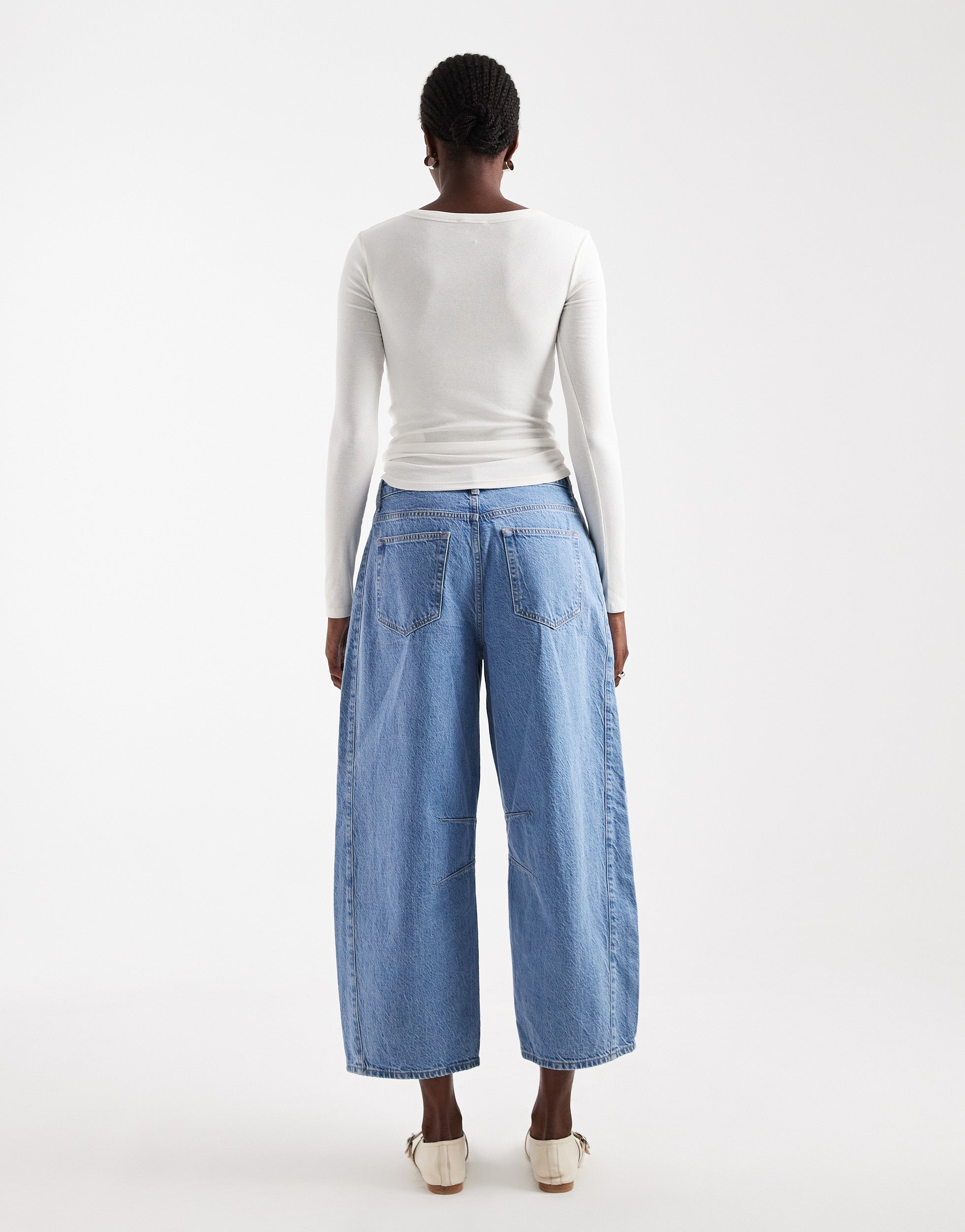 VERO MODA® TSBELLA High rise Barrel Fit Jeans