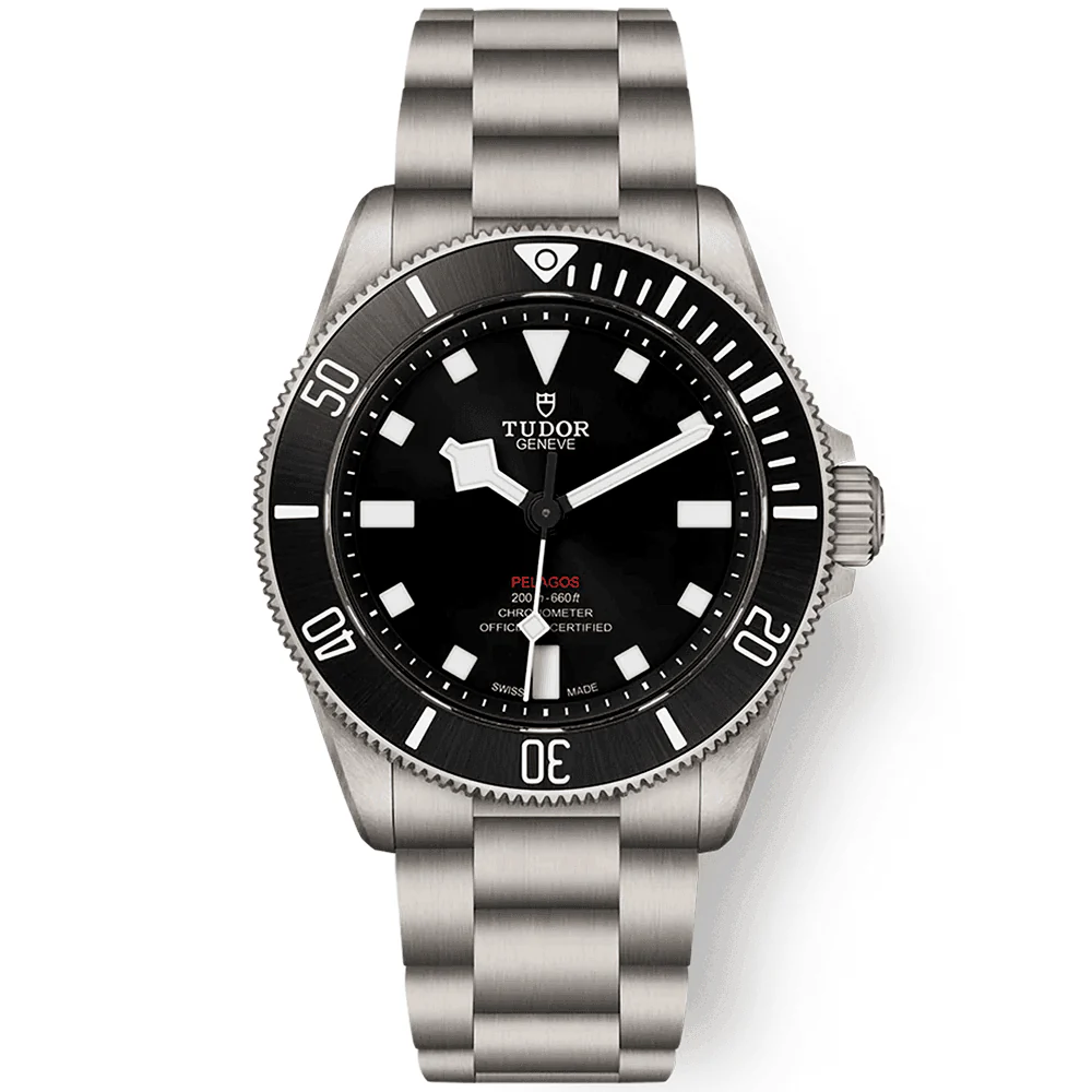 [Super Clone]Pelagos 39mm Black Sunray Dial & Ceramic Bezel Titanium Automatic Watch