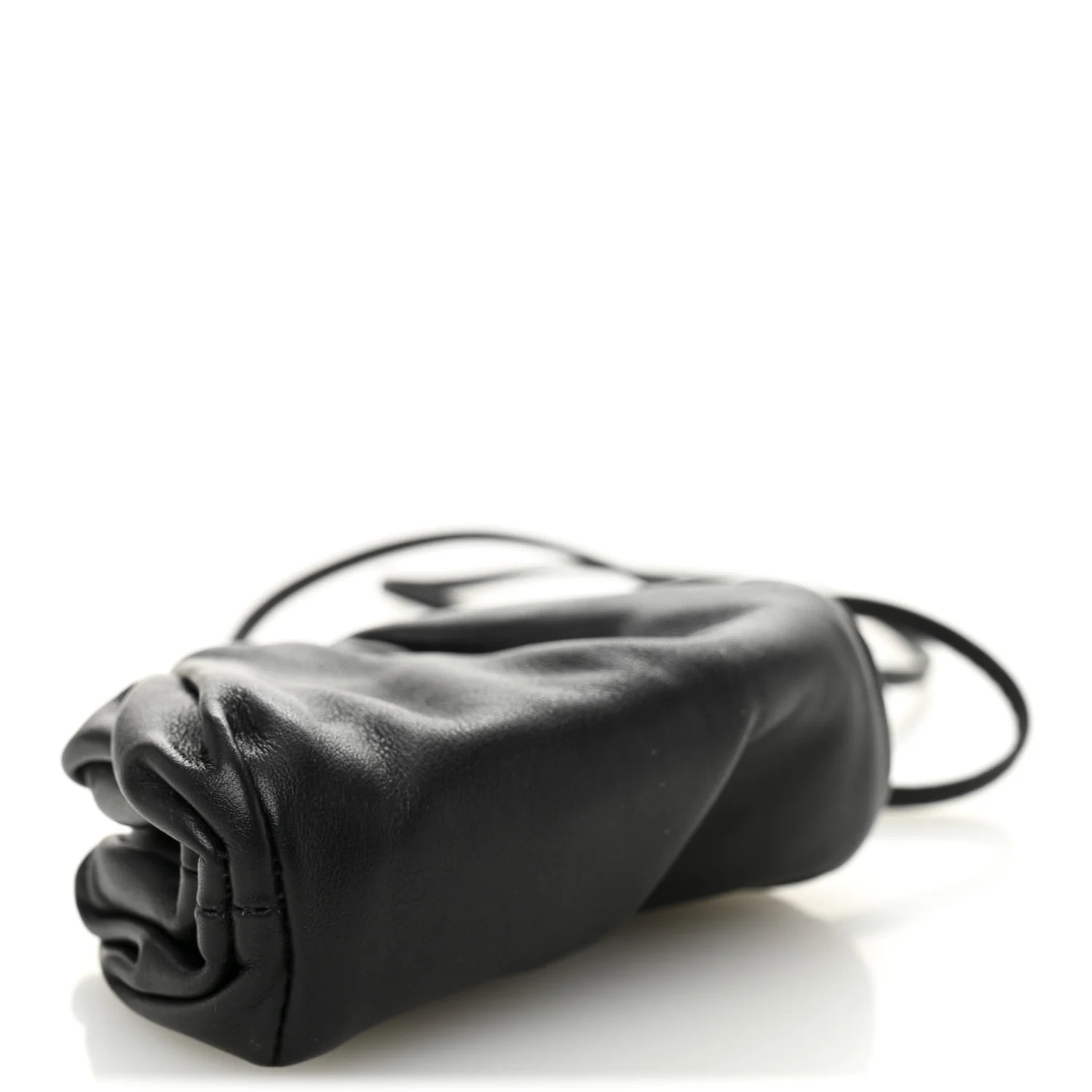 Butter Calfskin Coin Purse Black