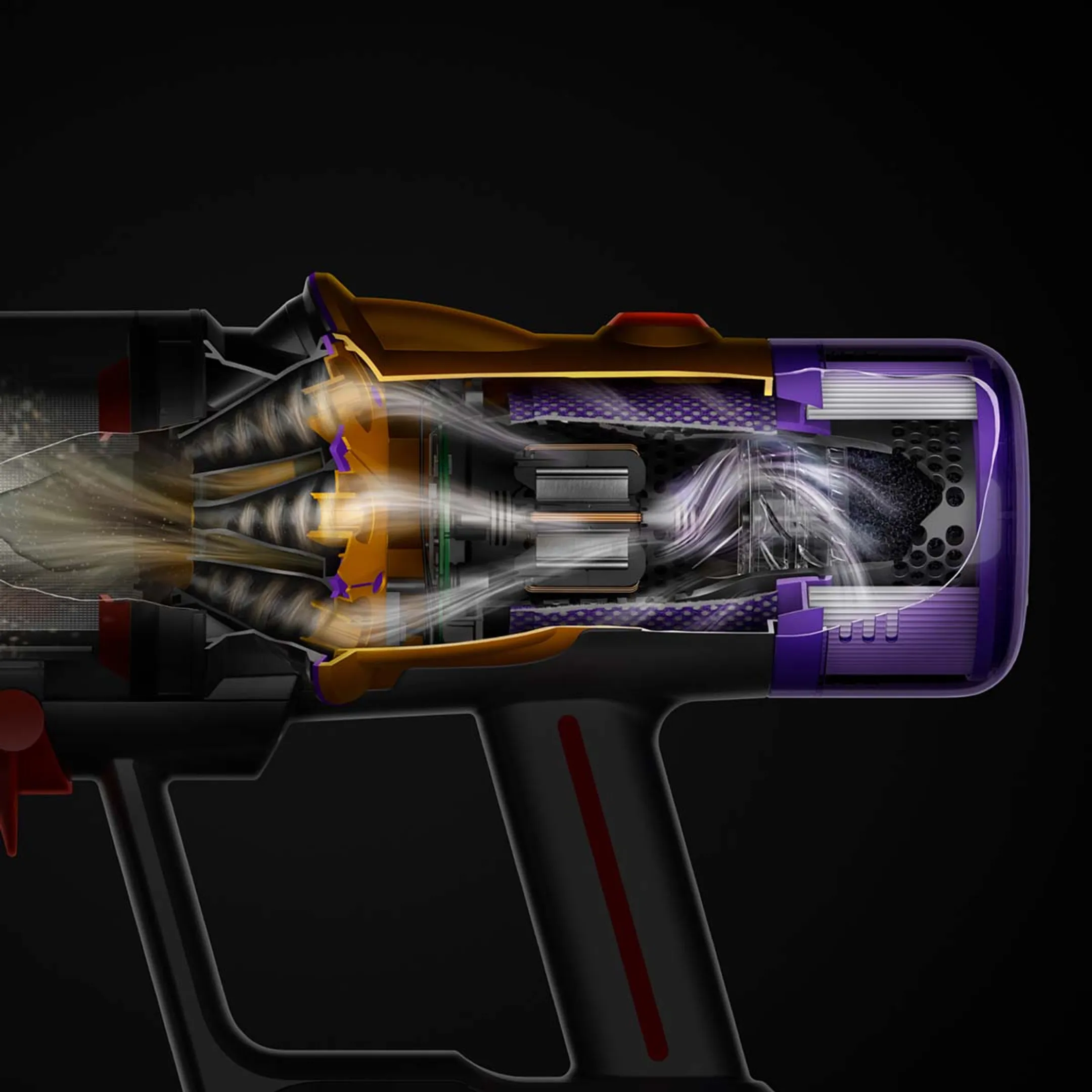 Dyson Steelstofzuiger V12 Detect Slim Submarine