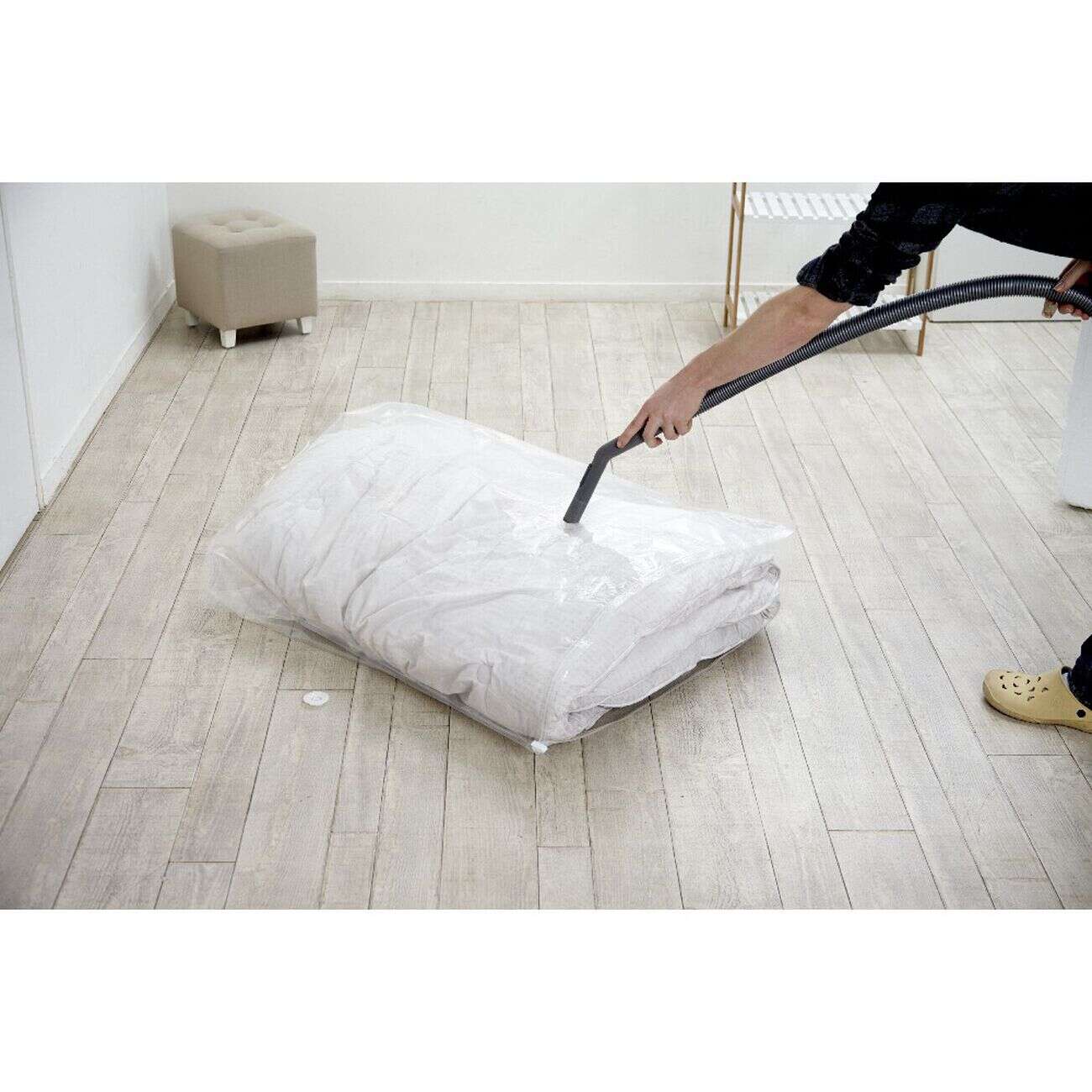 Housse sous vide parfumée à la lavande