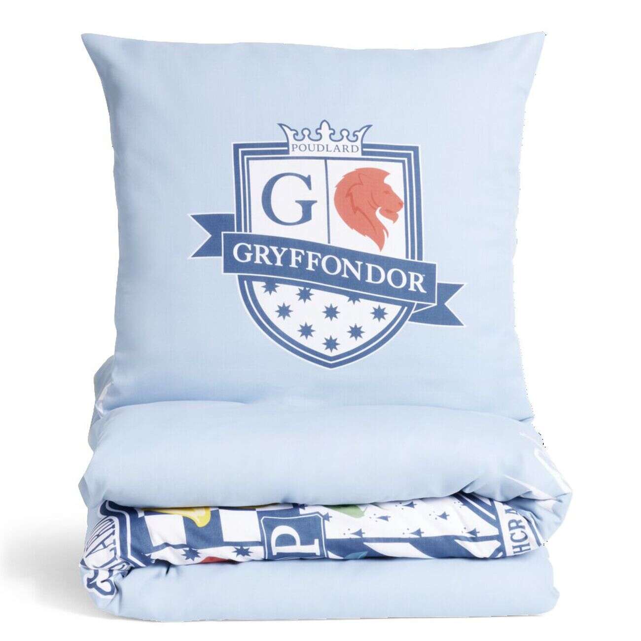 Parure de lit 1 place Harry Potter écusson Poudlard