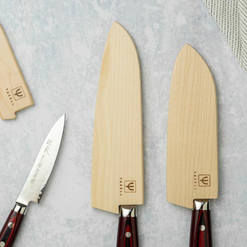 Knivbladbeskyttelse i lønn for kiritsuke 20 cm