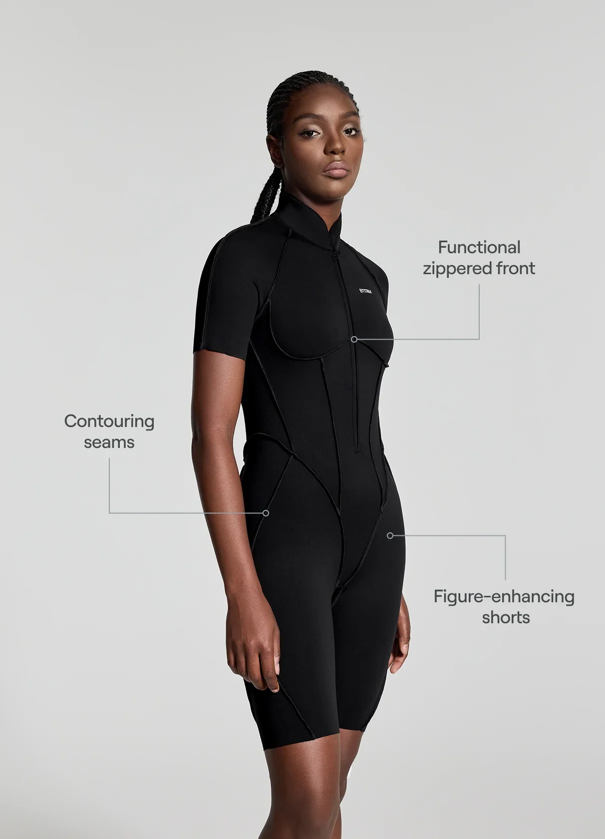 Sleek Shorts Catsuit