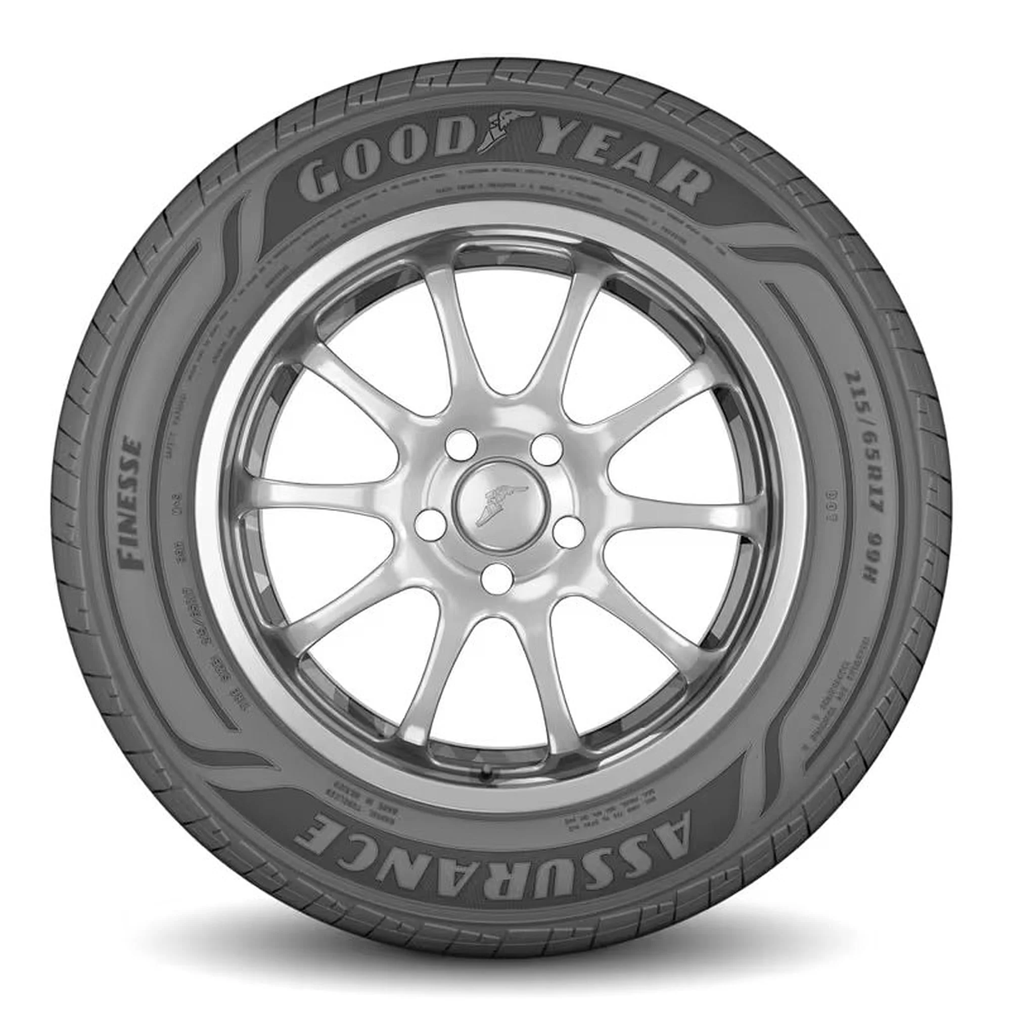 Goodyear Assurance Finesse All-Season 235/55R18 100H Passenger Tire