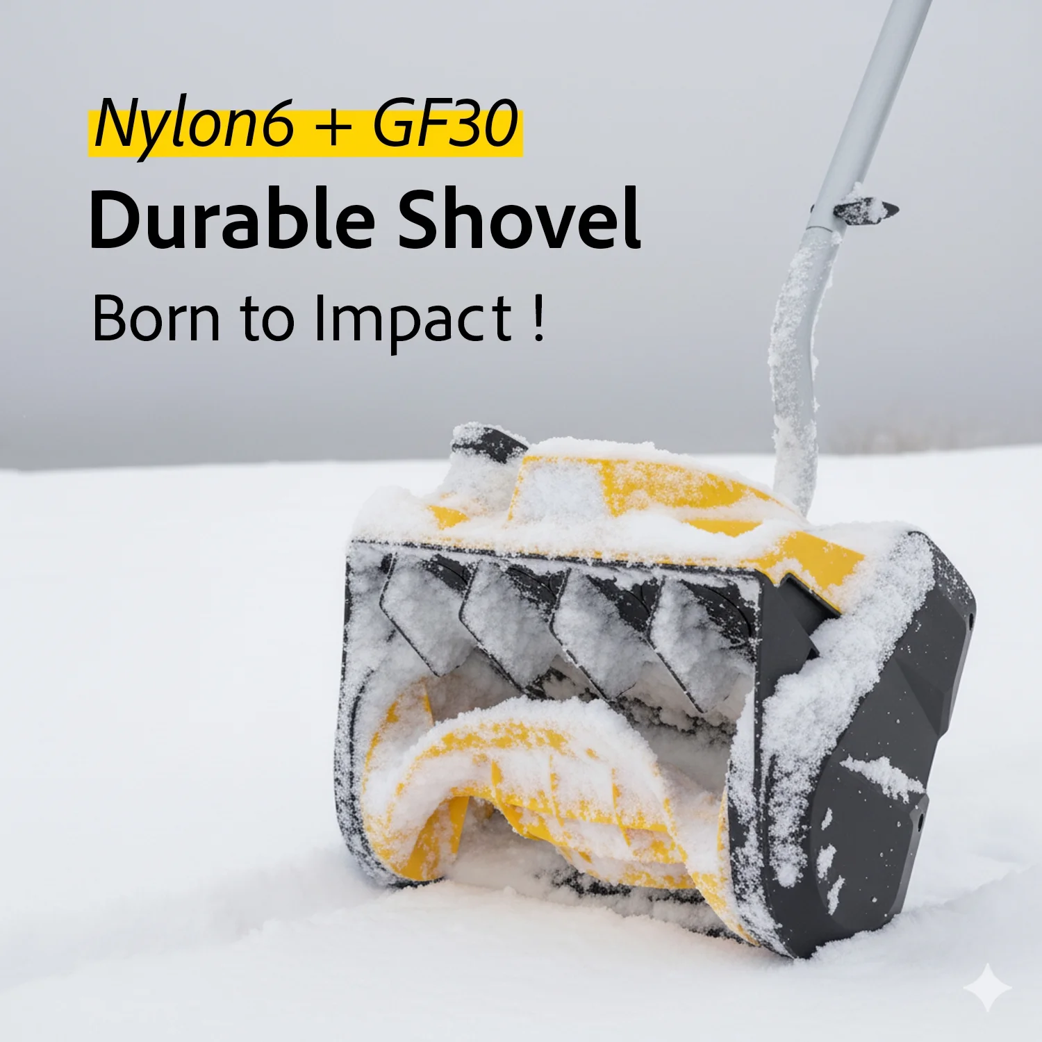 12" Cordless Snow Shovel Compatible with Dewalt 20V MAX Battery(Tool Only) Image 4