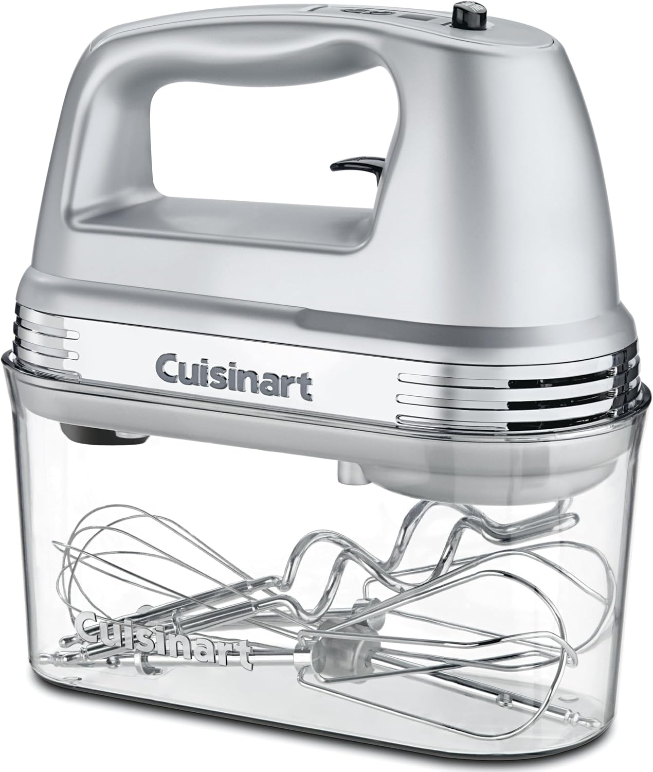 Cuisinart Electric Hand Mixer, 9 Speeds, Extra Long Beaters, 220W