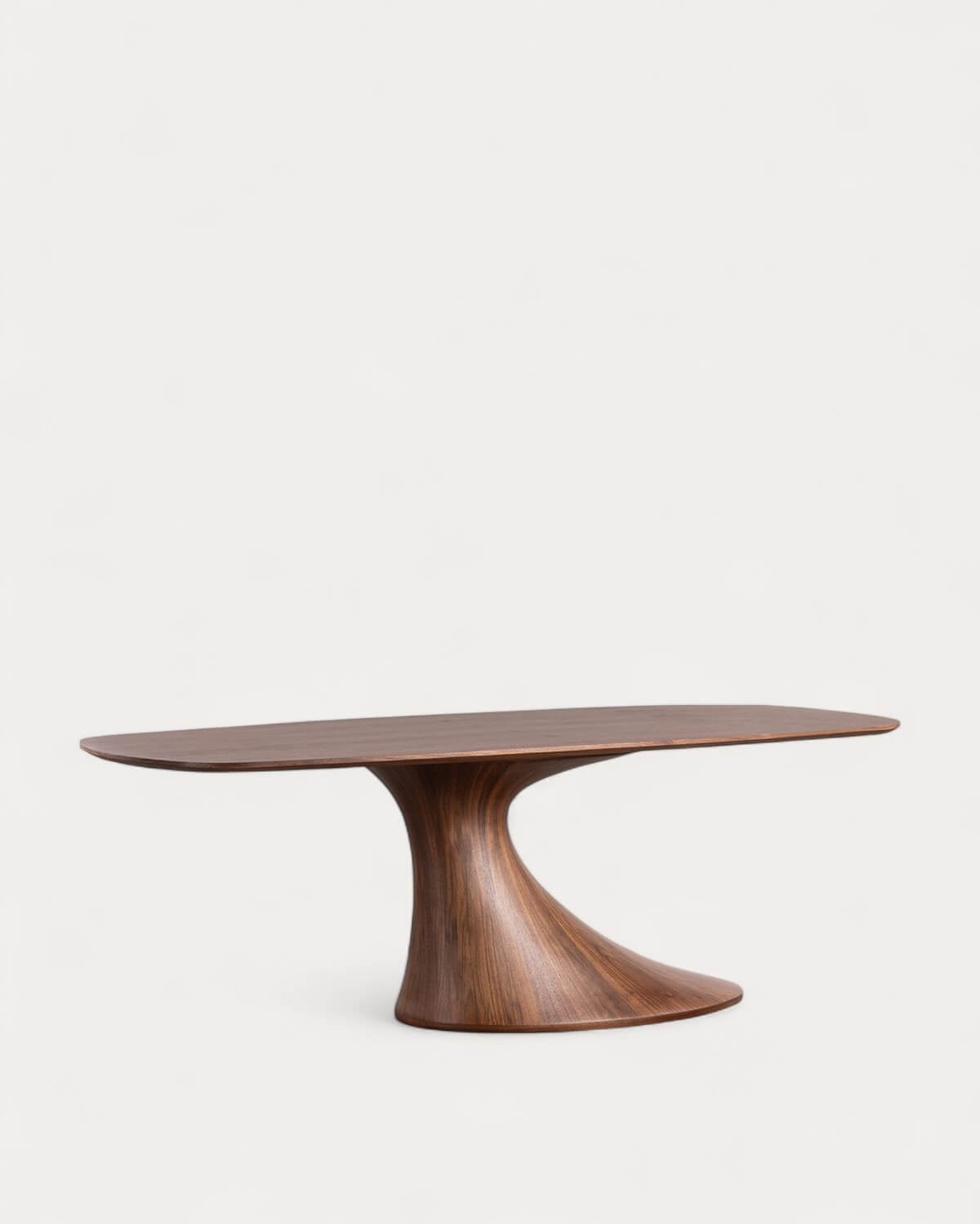 Flawas - Mesa de Comedor Rectangular de Madera y Fibra de Vidrio (220x100 cm) Flawas