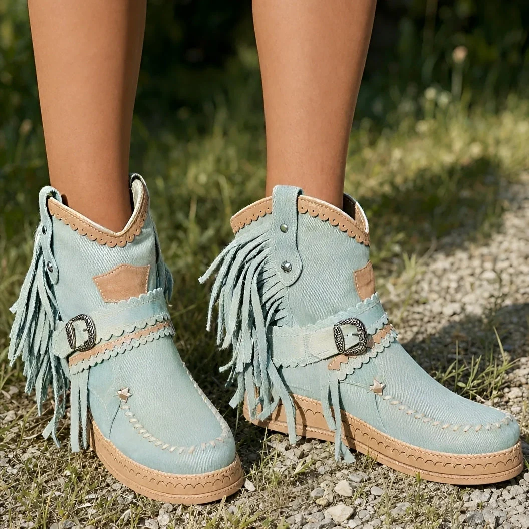 Brianna - Bottines Bohèmes Élégantes