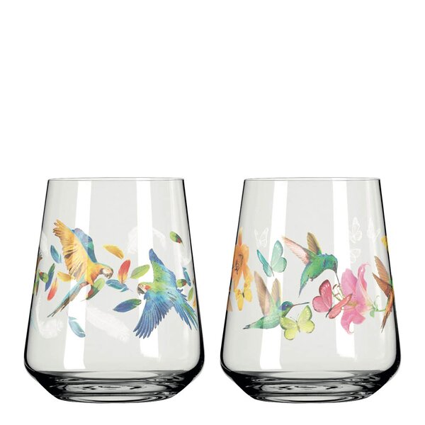 Sommerrausch vannglass 50 cl 2 stk NO: 3&4