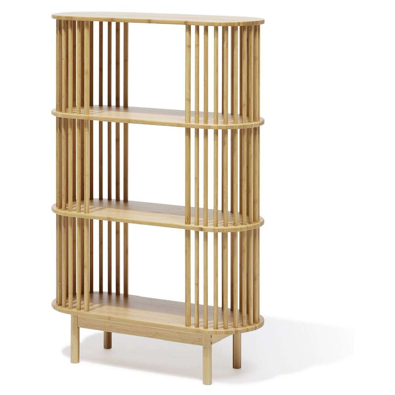Étagère Gaïa bambou naturel - L80xP30xH120cm