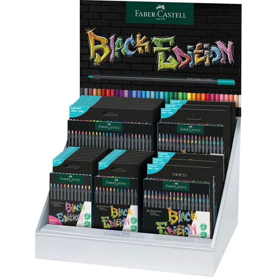 Crayon de couleur Édition noire Compteur Dis.