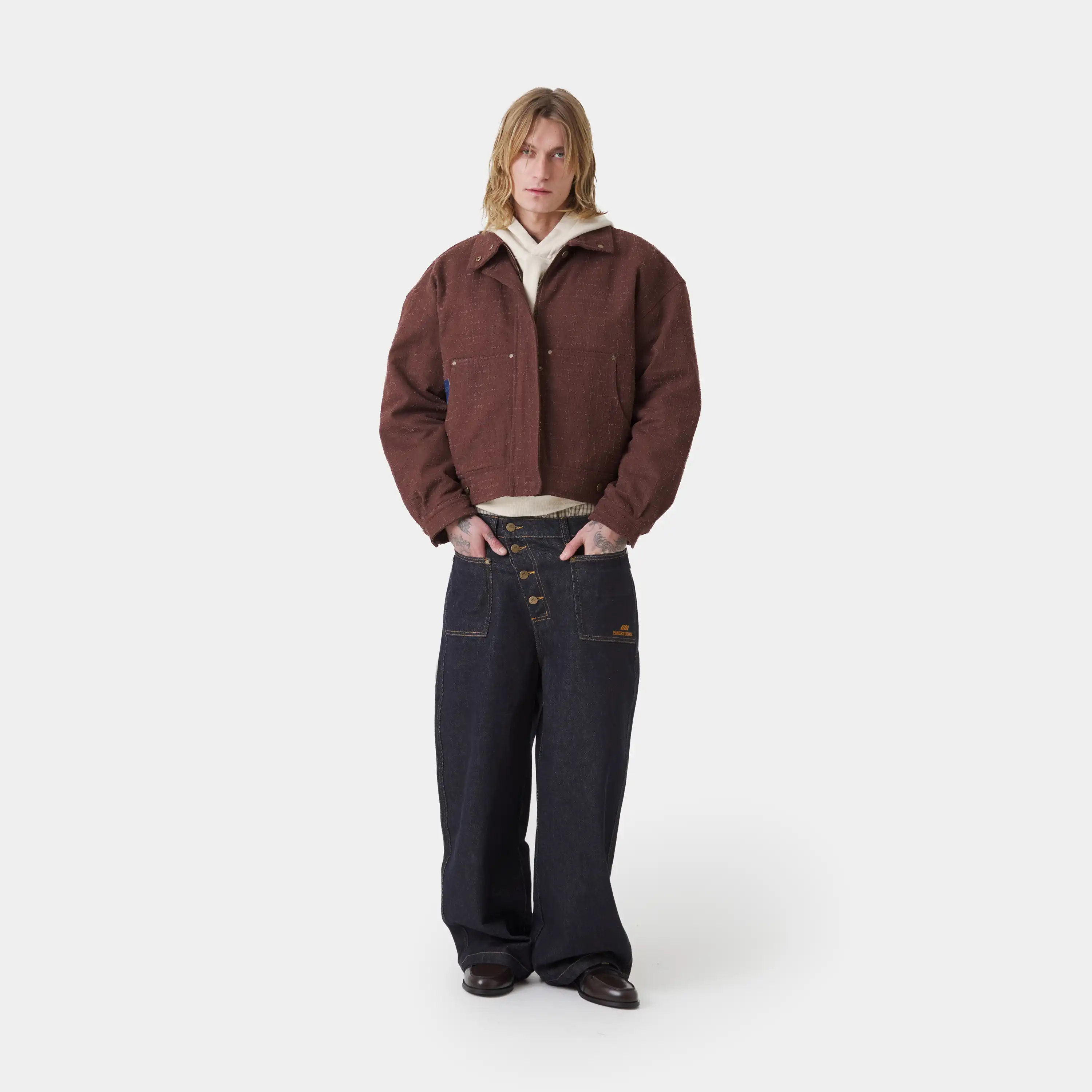 Ccort Needle Brown Jacket