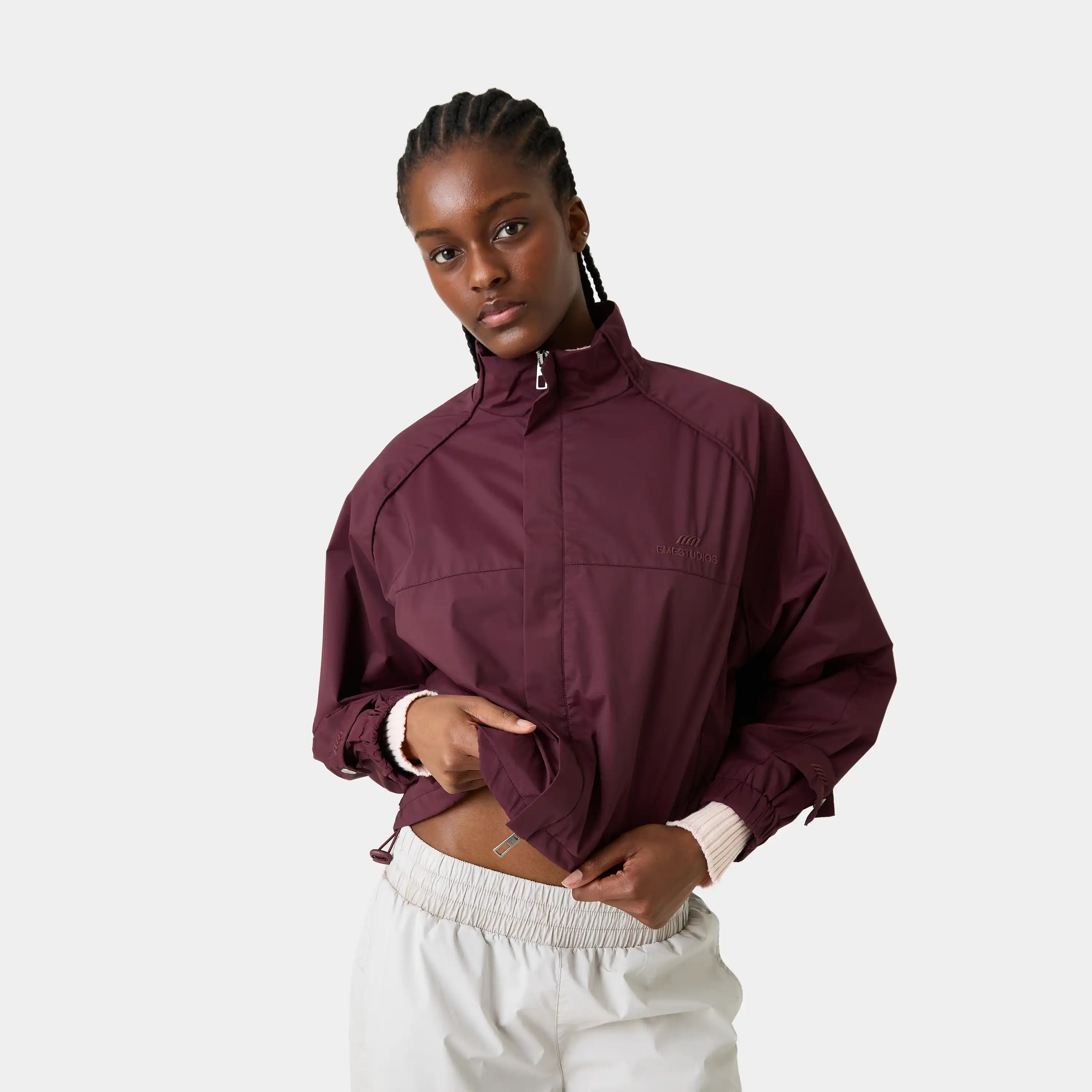 Turb Burgundy Set Jacket