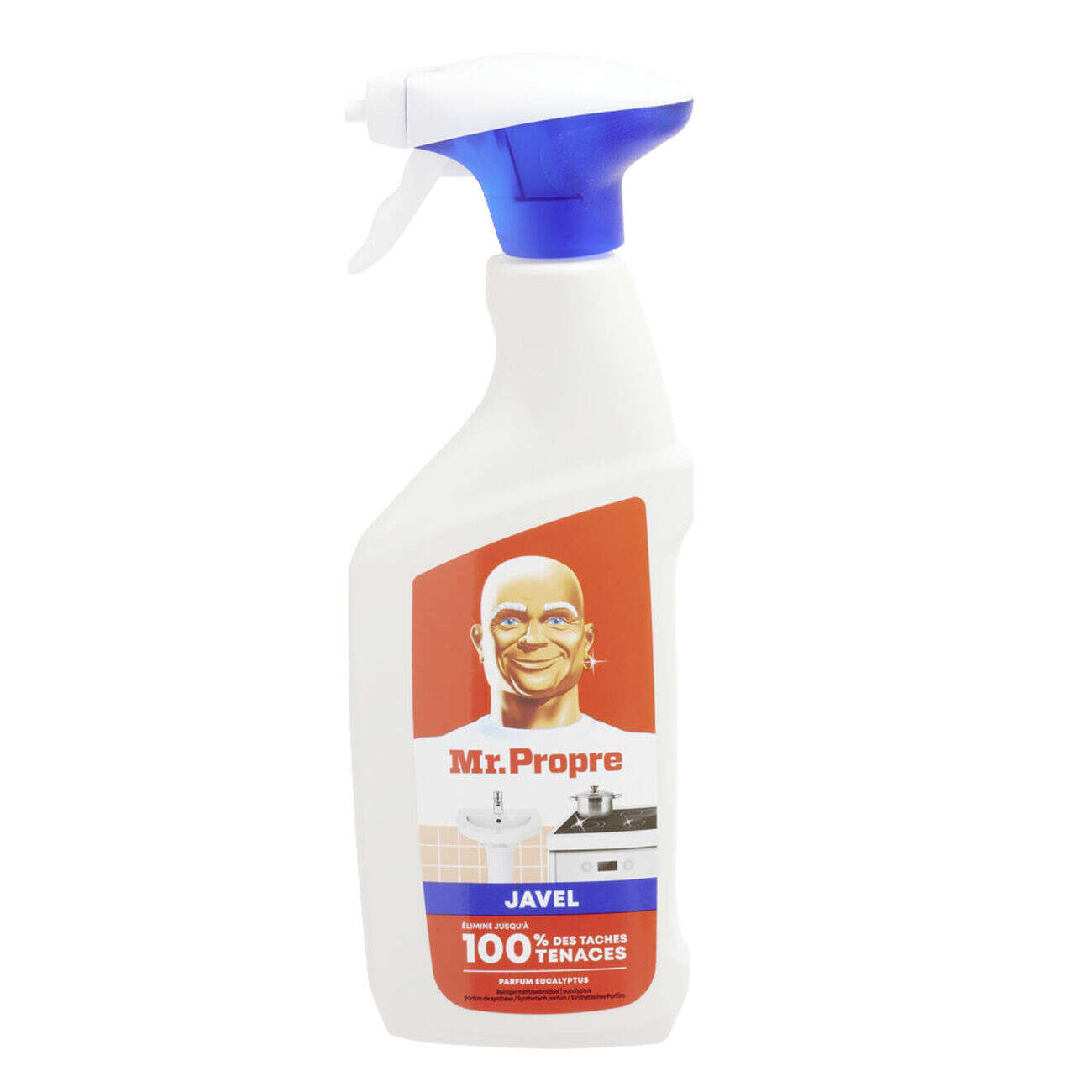 Spray nettoyant Mr Propre javel parfumée eucalyptus 500 ml