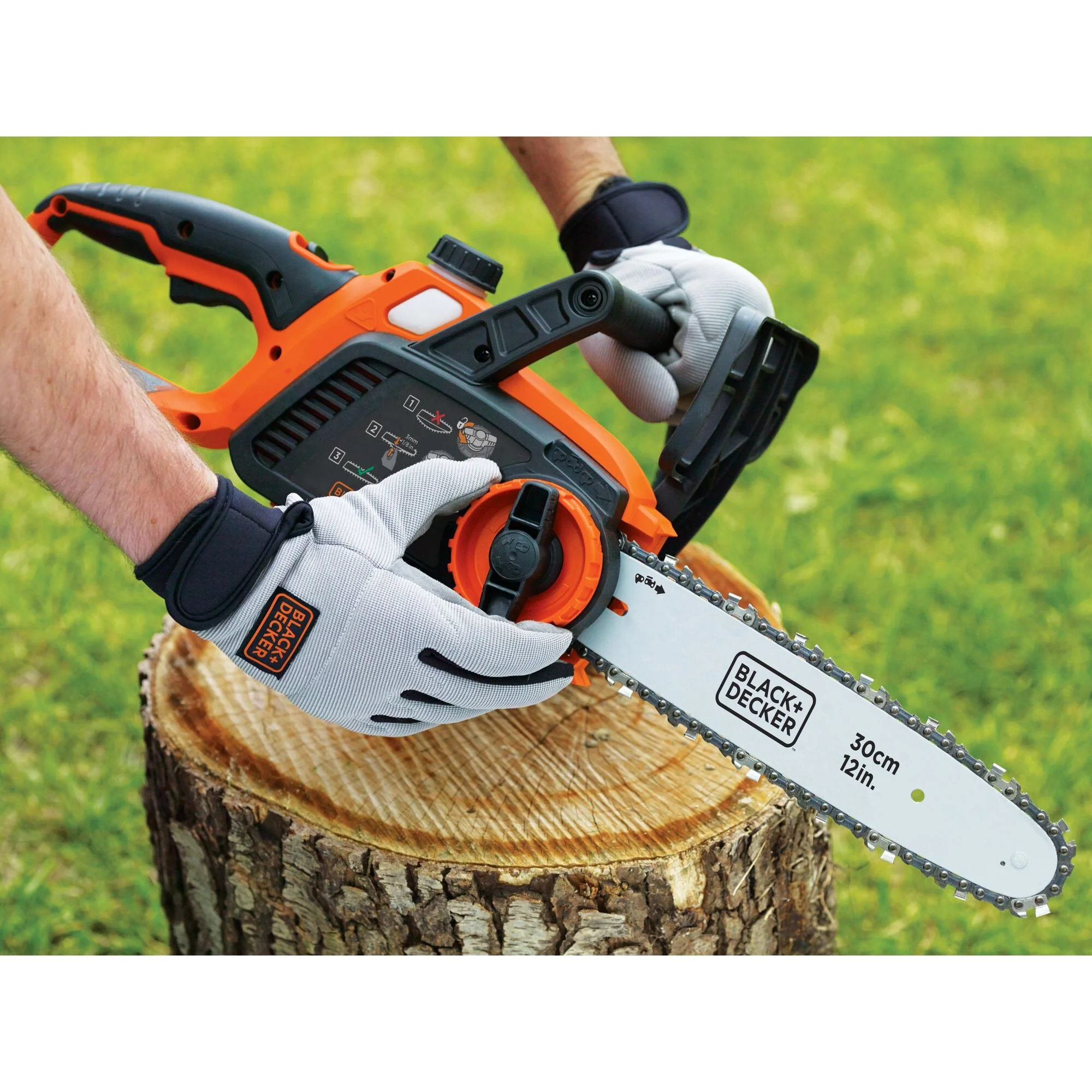 40V MAX Cordless Chainsaw, 12-Inch, Battery and Charger Included - Image 9
