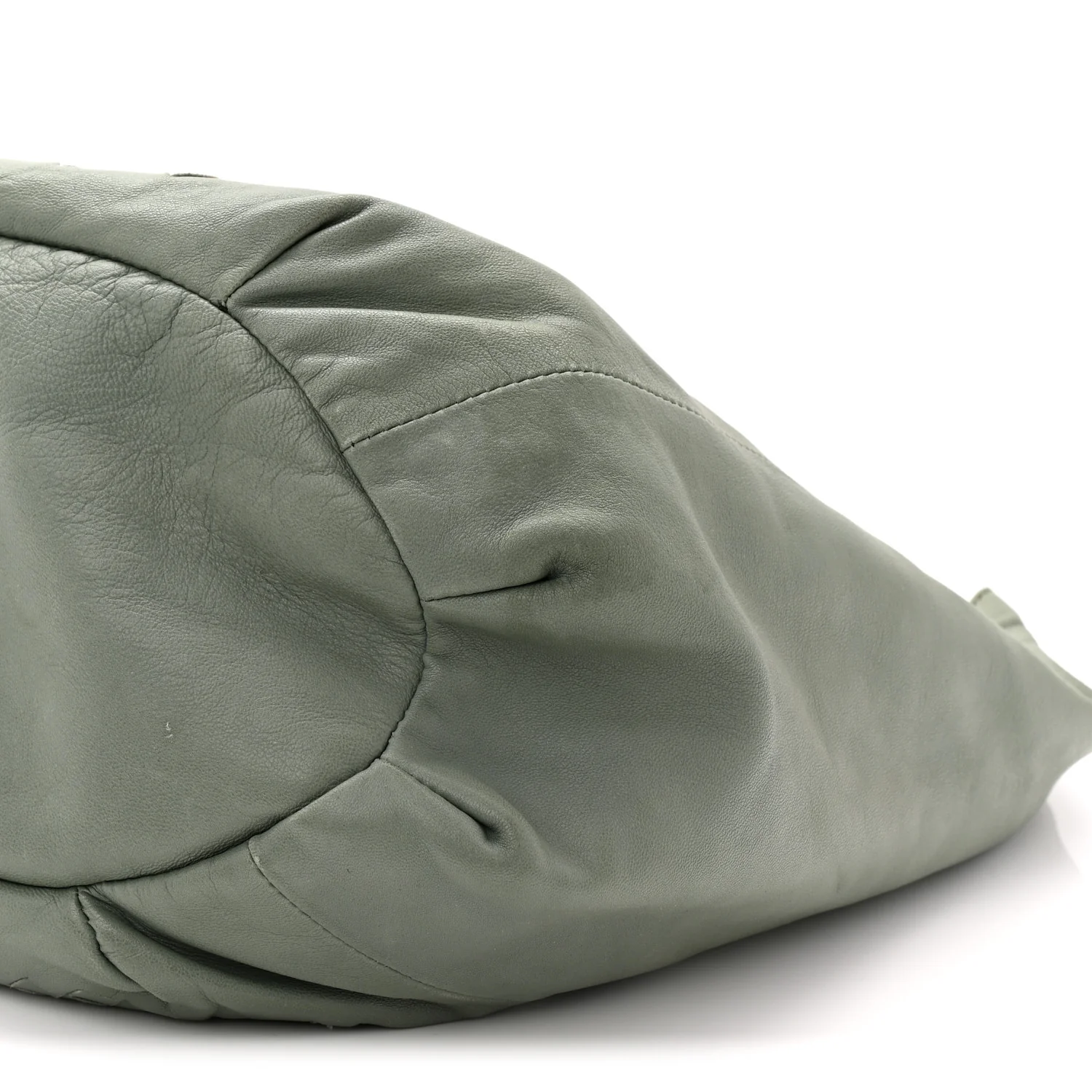 Nappa Woven Hobo Aloe