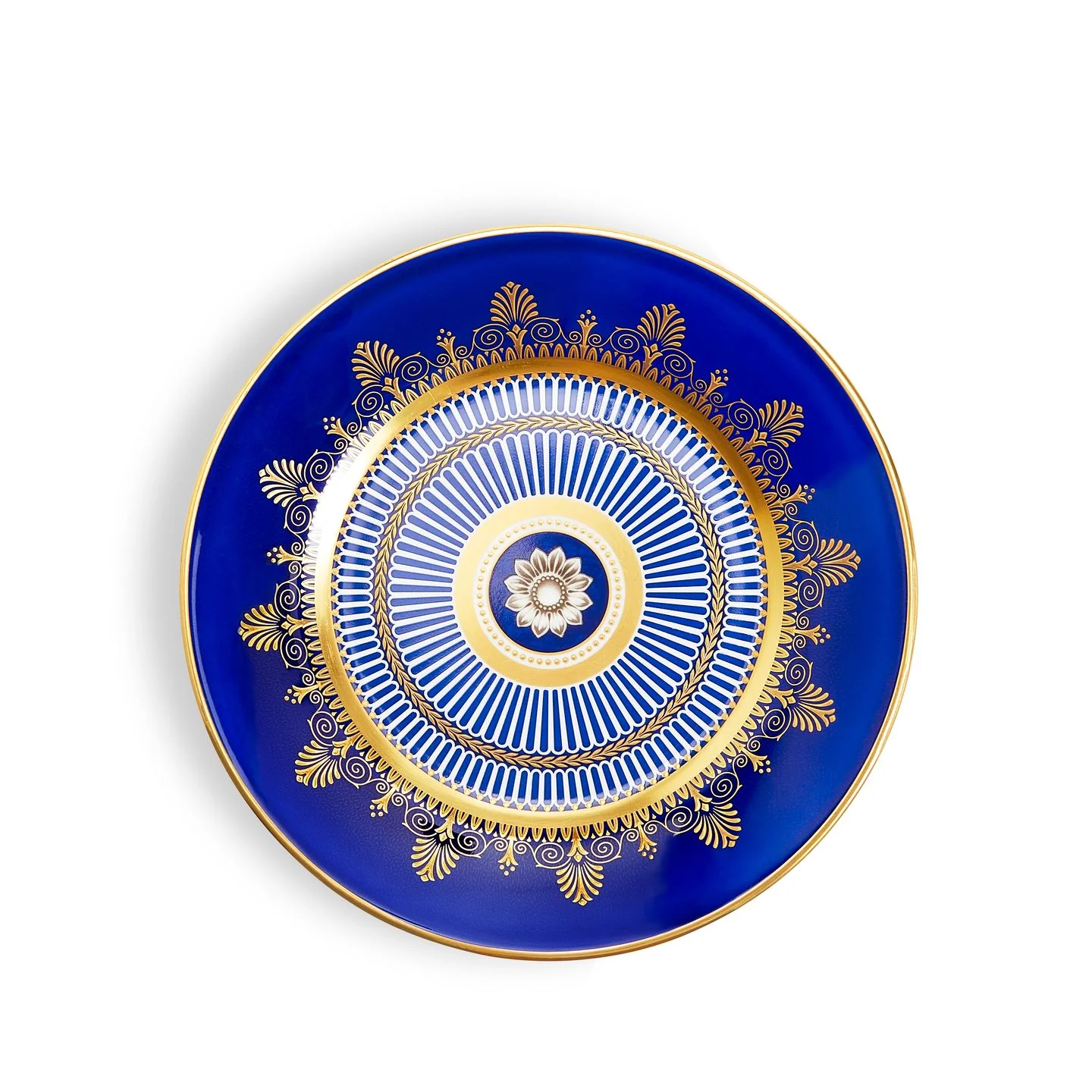 Anthemion Blue Salad Plate