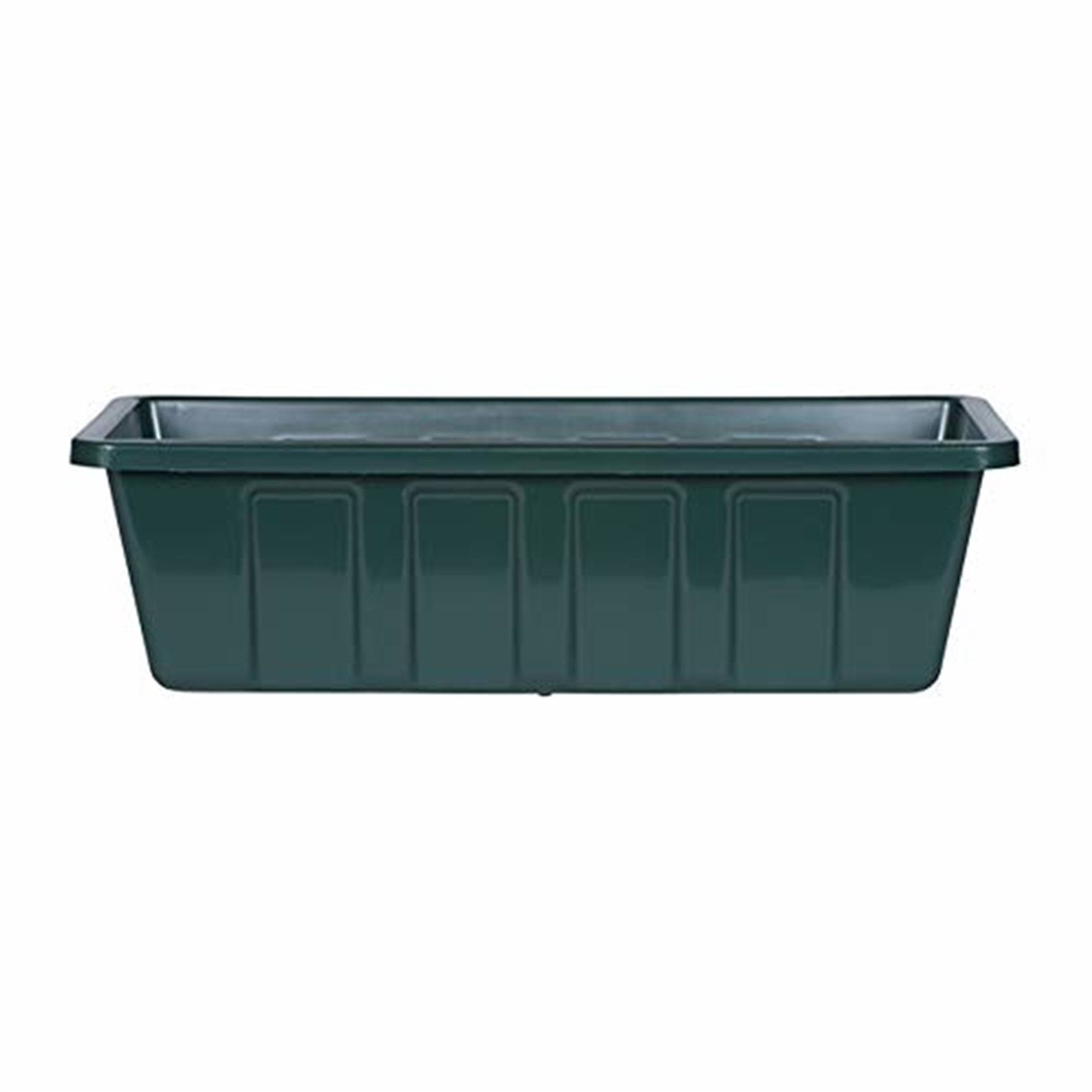 Novelty Poly-Pro Flower Box Planter - Green 18
