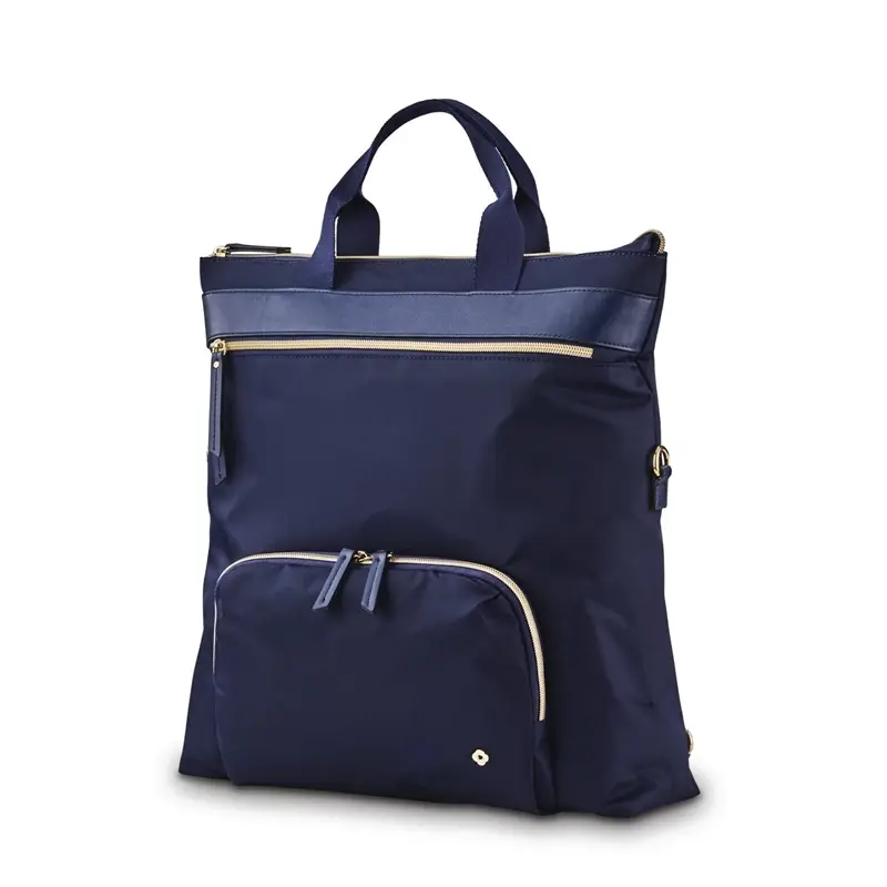 Navy Blue Mobile Solution Convertible Backpack Laptop Backpacks | 6459-KUJEF - SAMSONITE OUTLET