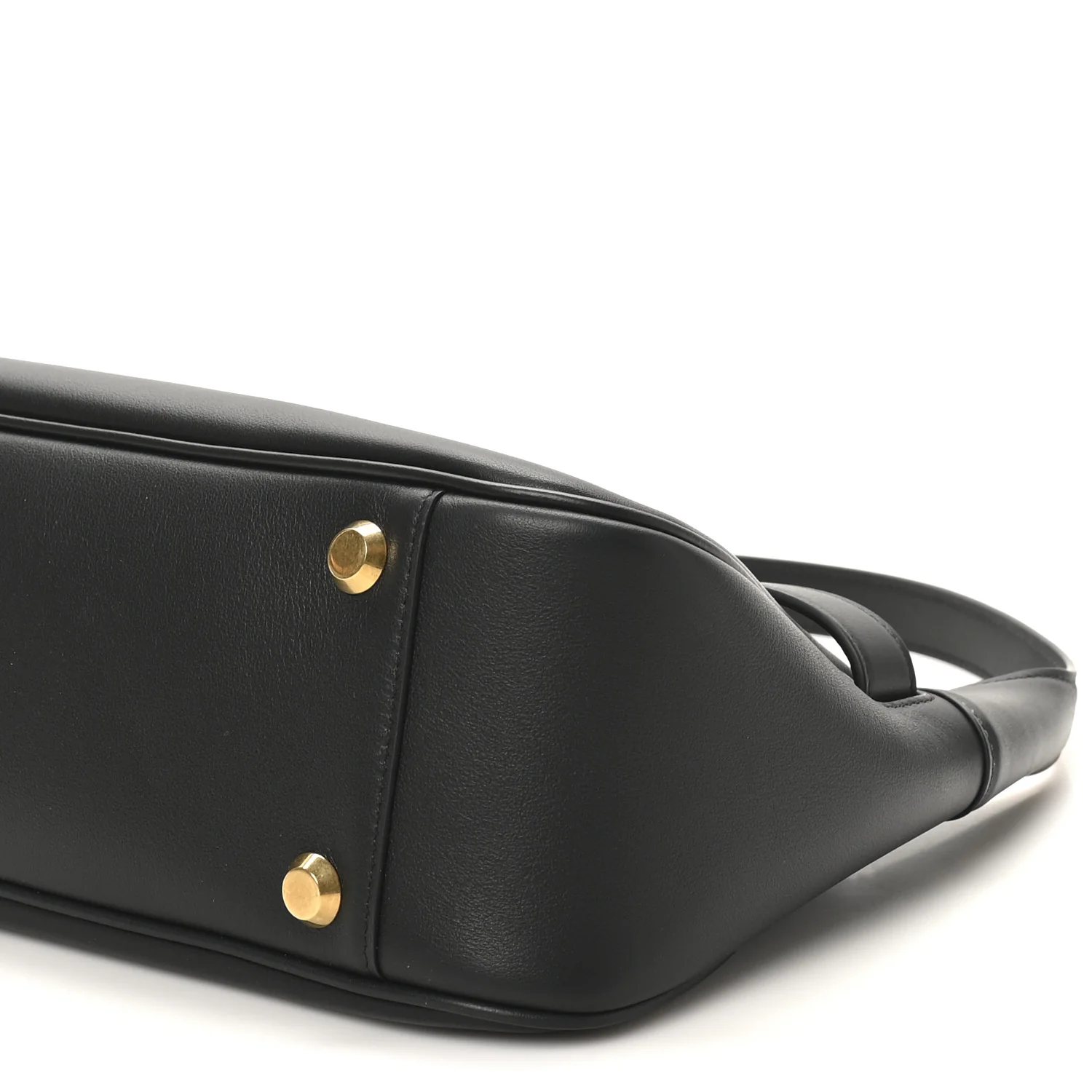 Smooth Calfskin Small Bel Air Shoulder Bag Black