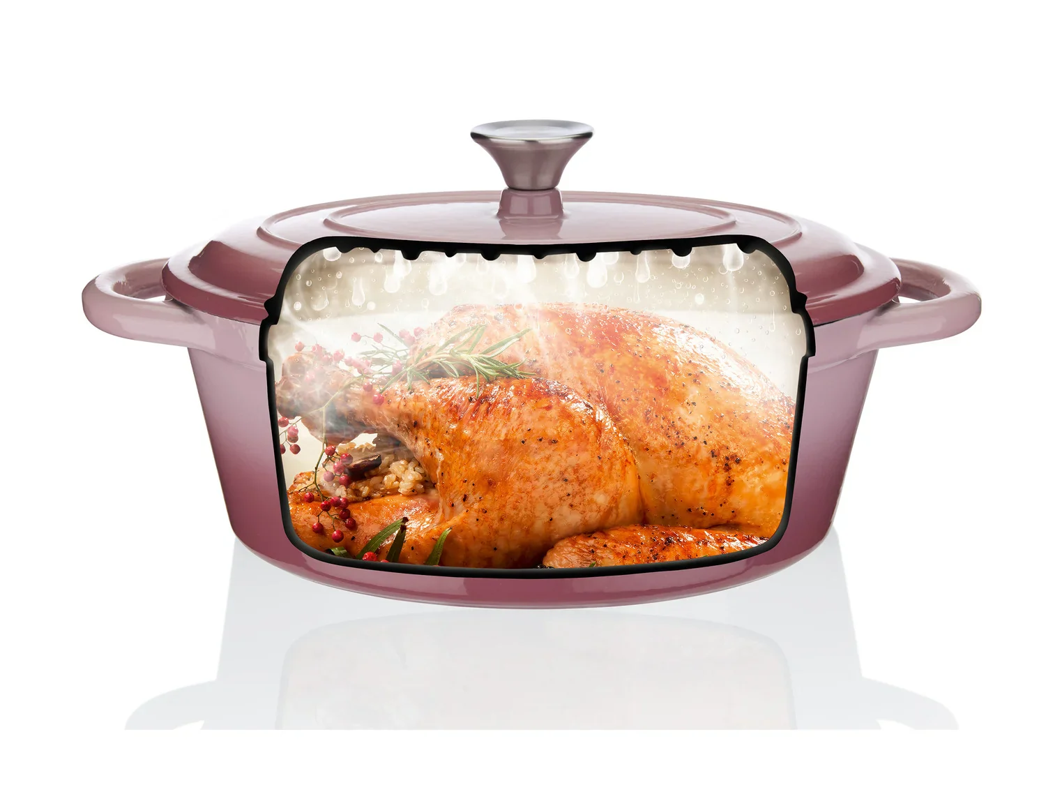 ERNESTO Cocotte en fonte, 4 L