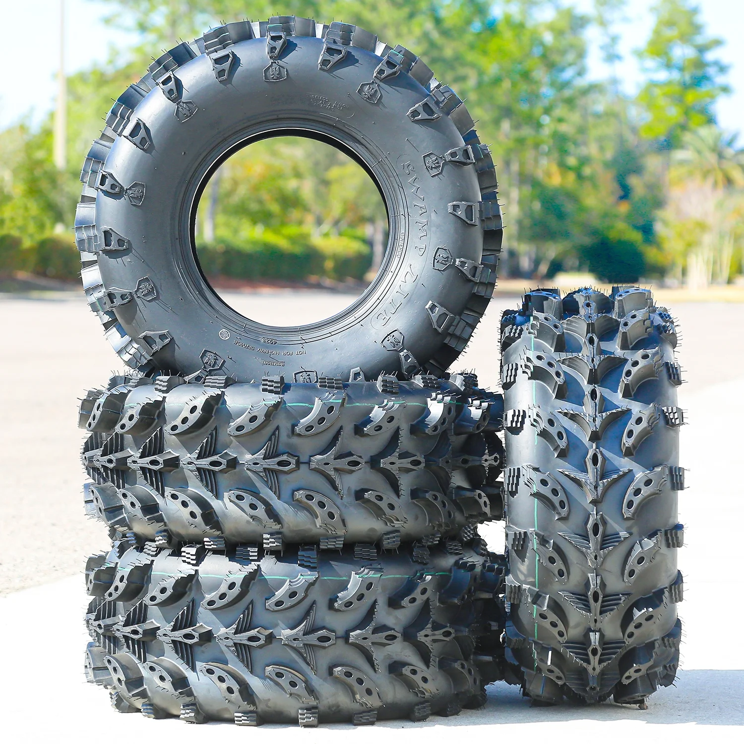 Interco Swamp Lite 25X8.00 - 11 25x8 - 11 25x8x11 6 Ply M/T Mud Atv/Utv Tire