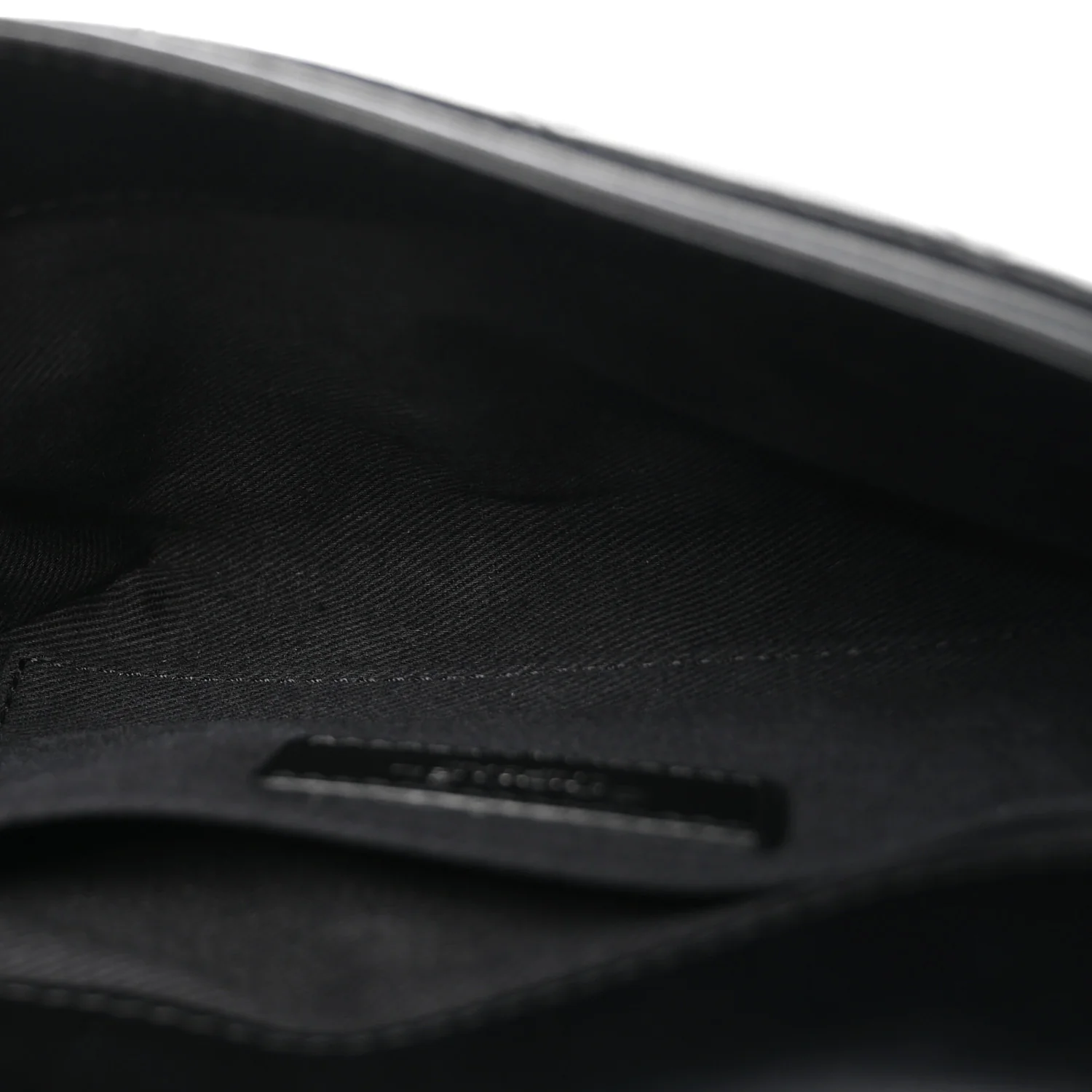 Calfskin Quilted CC Uniform Flap Belt Bag Black