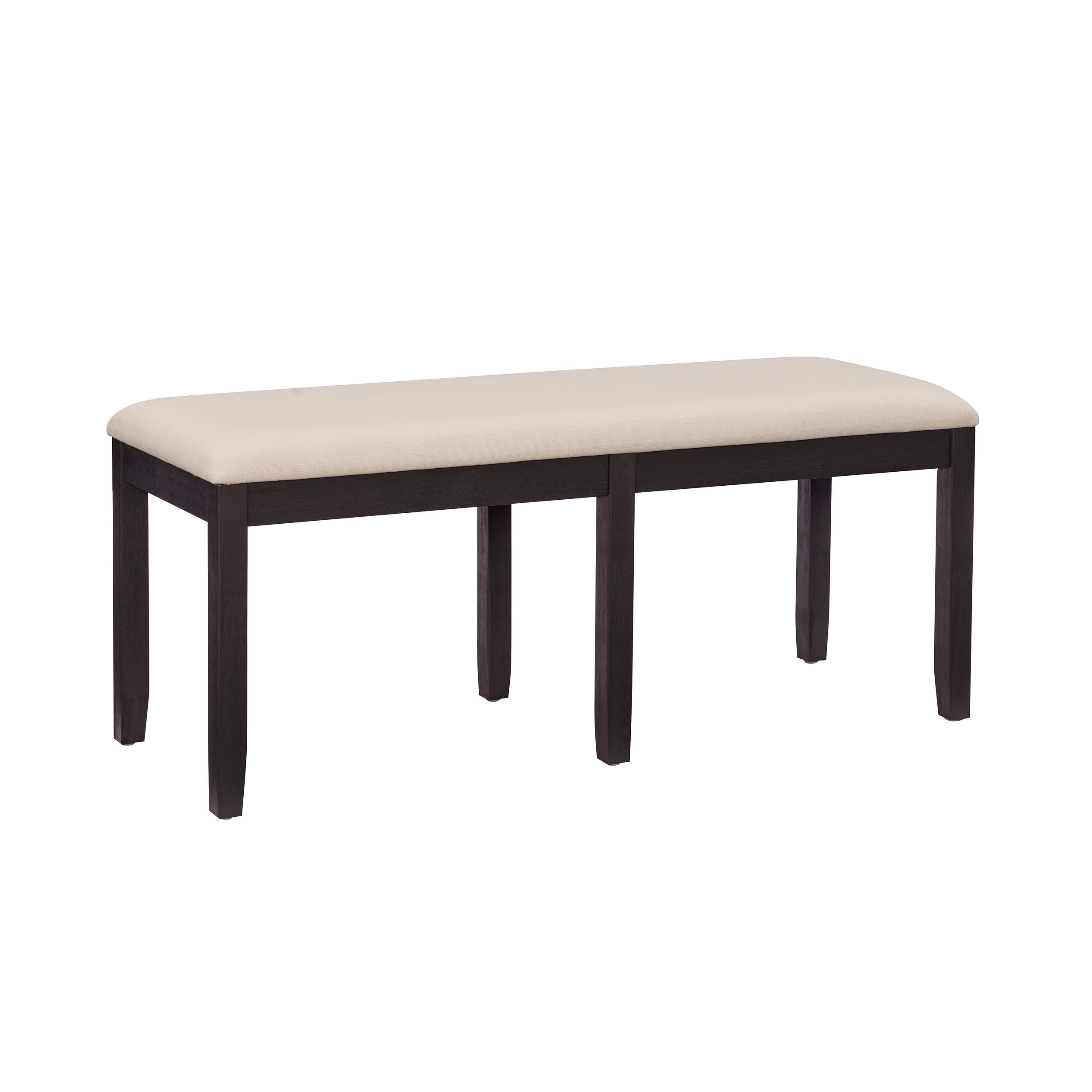Jamil Backless Dining Bench, Dark Charcoal - Image 4