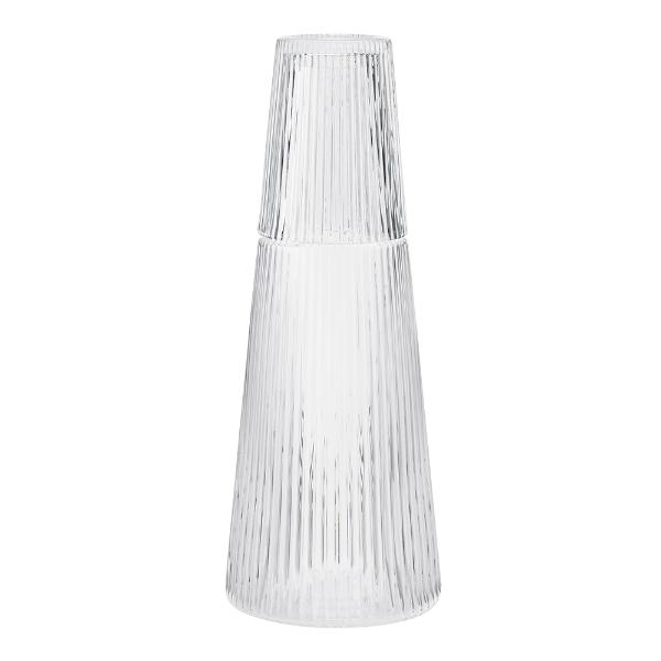 Pilastro karaffel med glass 1L clear
