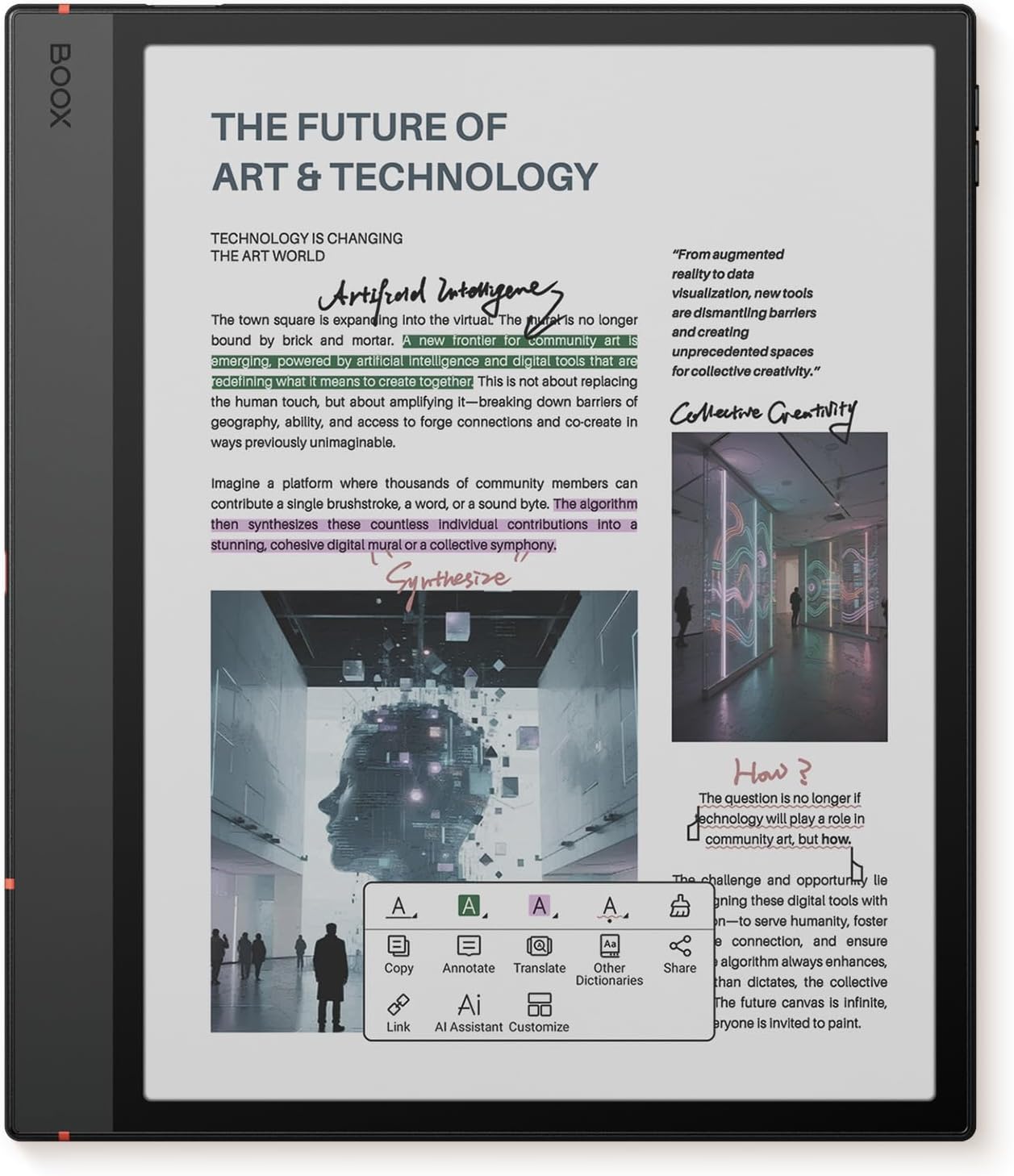 BOOX Tablet 10.3