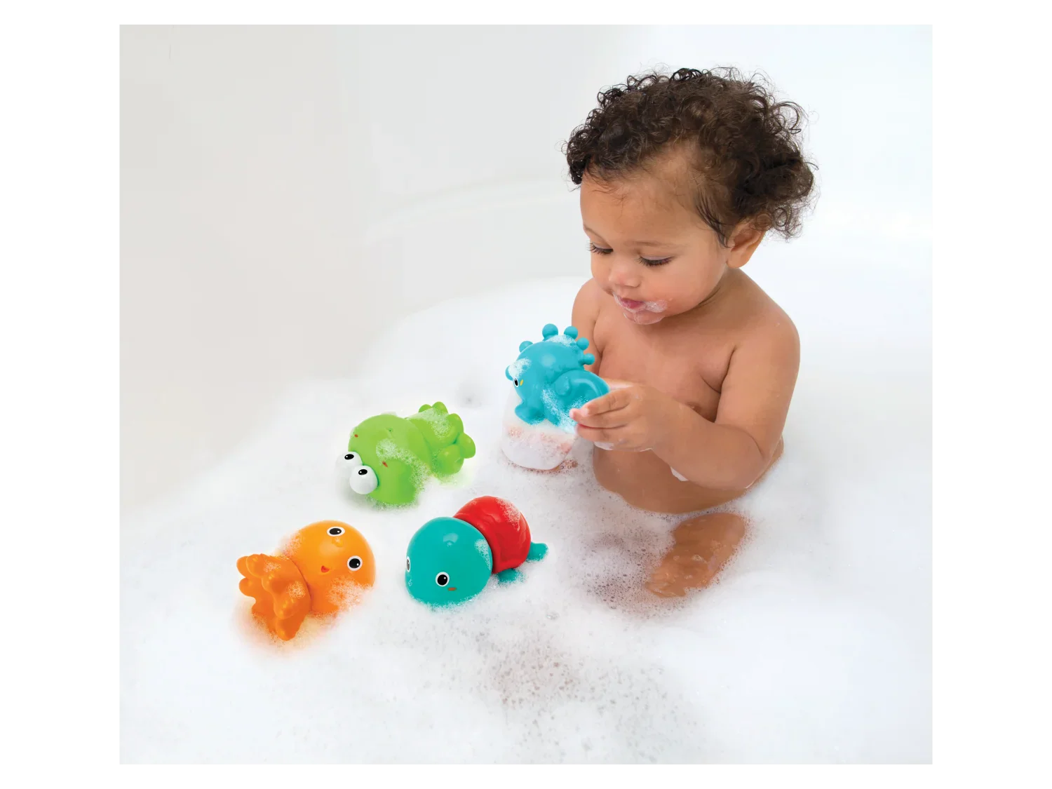Infantino Lot de 4 arroseurs de bain