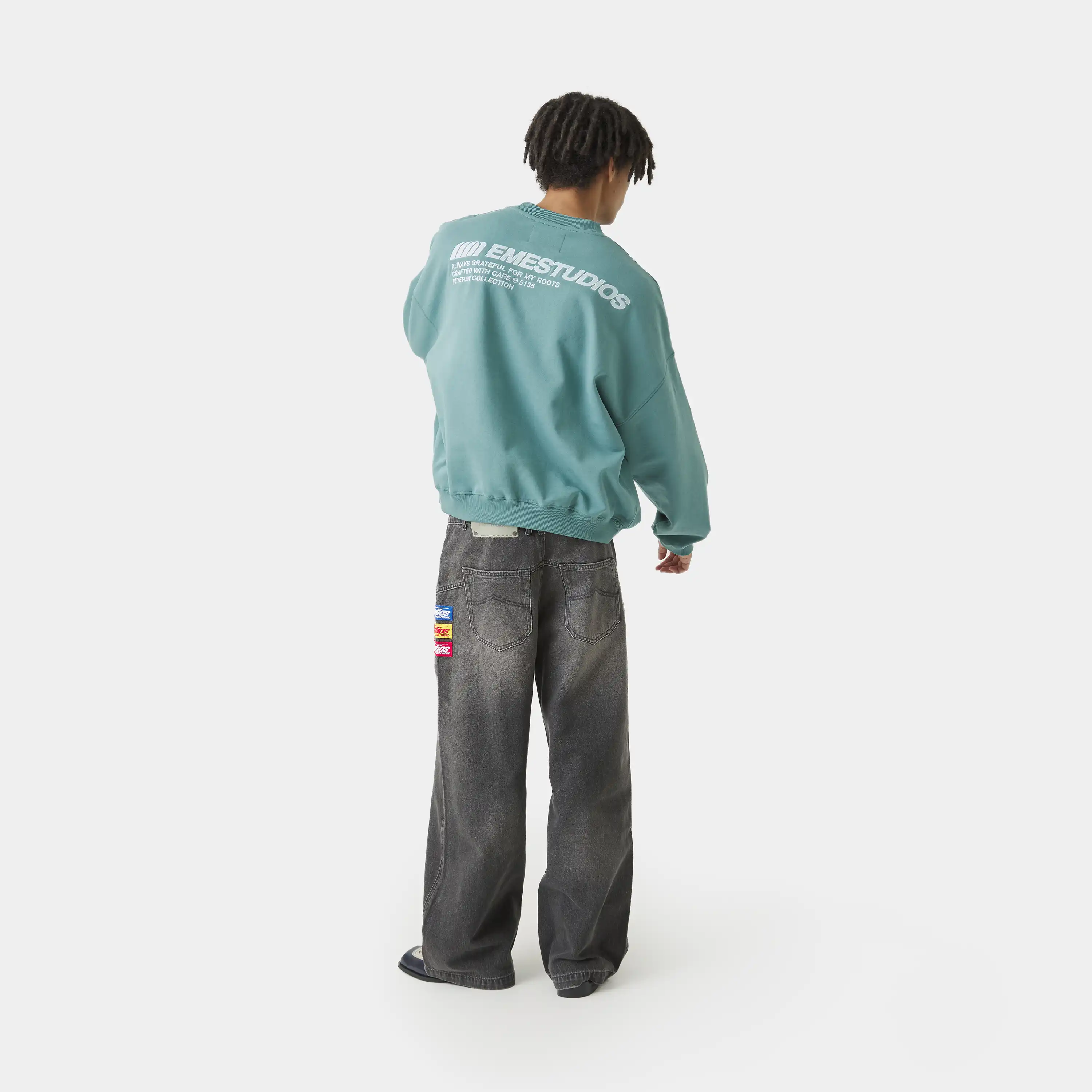 Roots North Oversized Crewneck