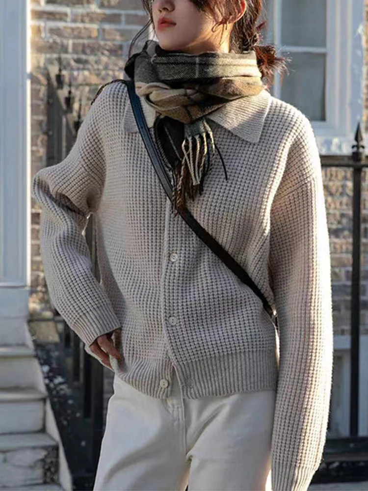 Gilet en maille lâche Jenna